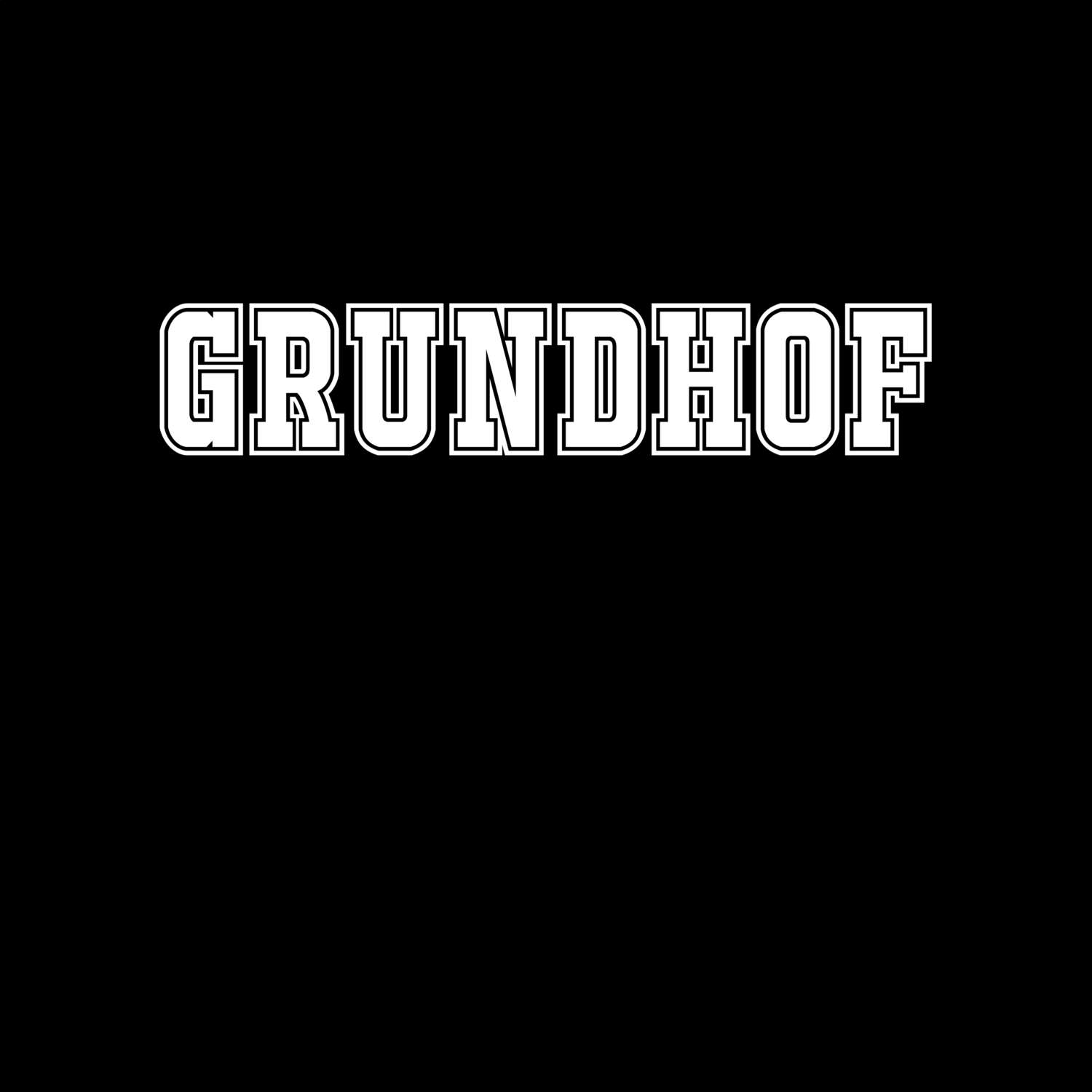 T-Shirt »Classic« für den Ort »Grundhof«