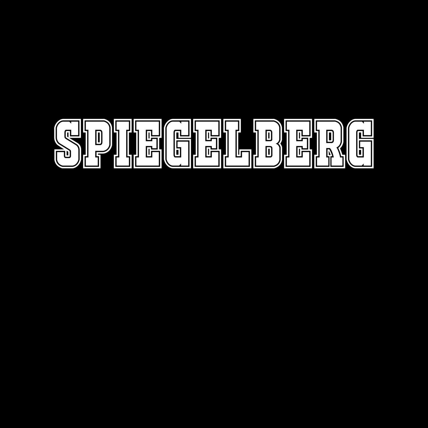 T-Shirt »Classic« für den Ort »Spiegelberg«