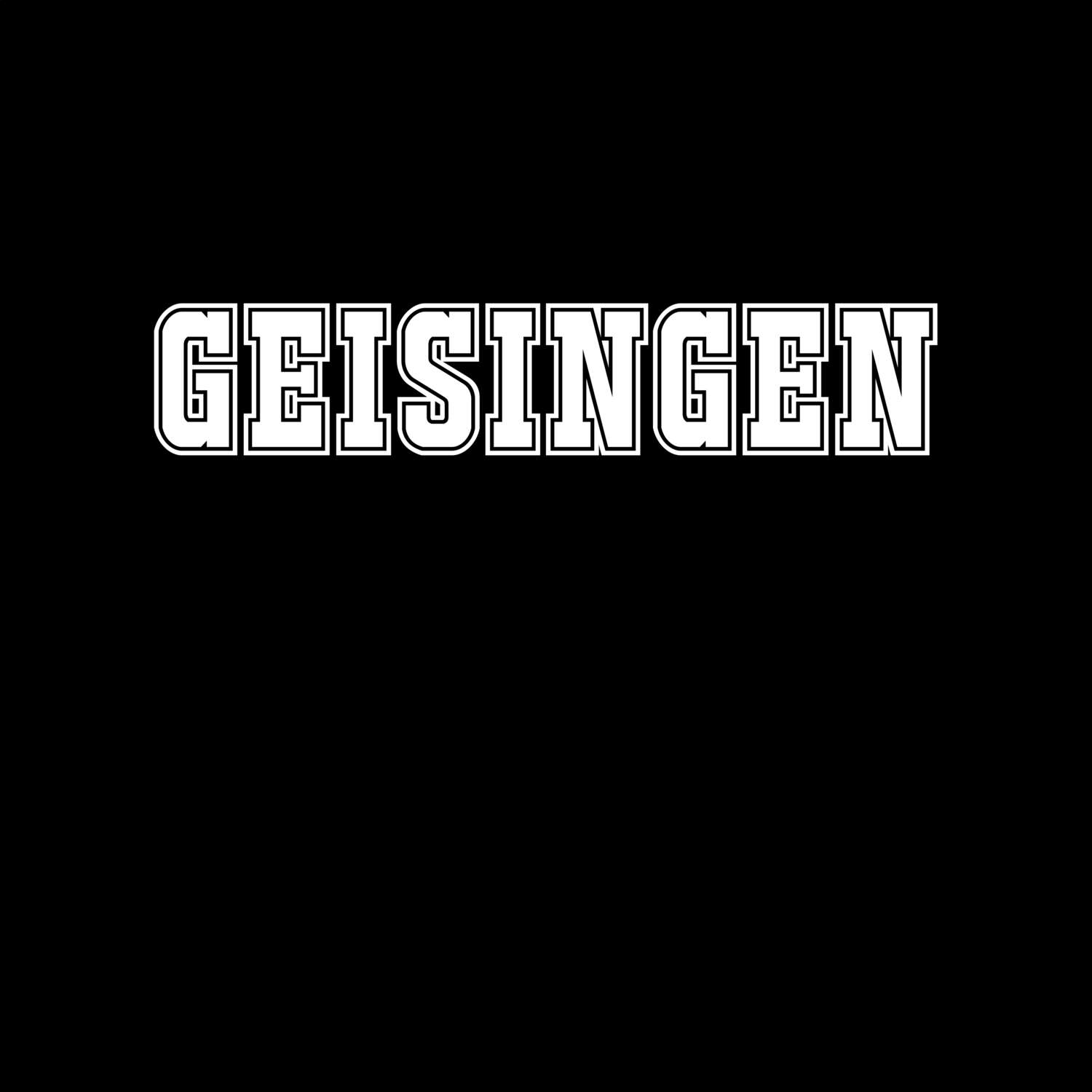 Geisingen T-Shirt »Classic«