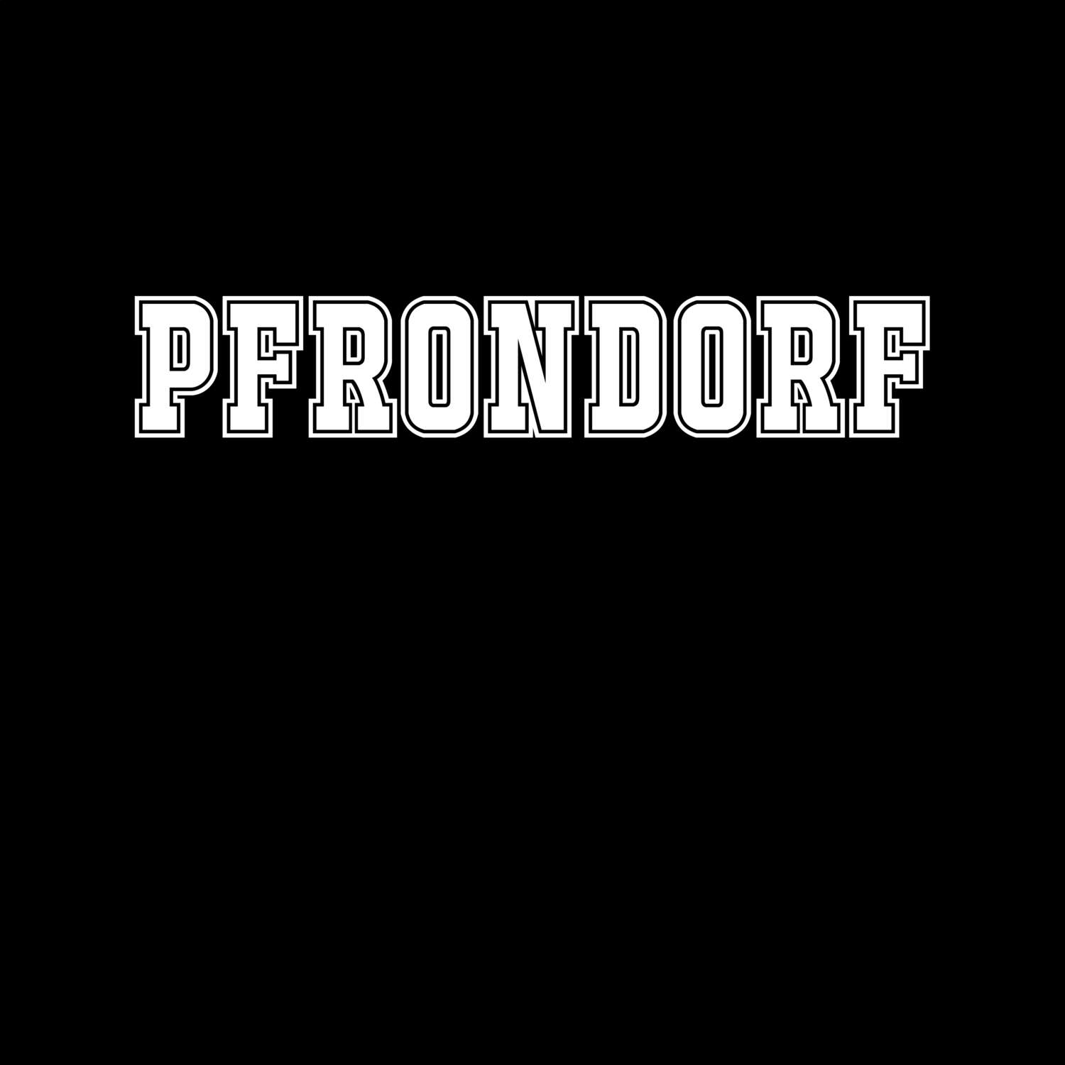 Pfrondorf T-Shirt »Classic«