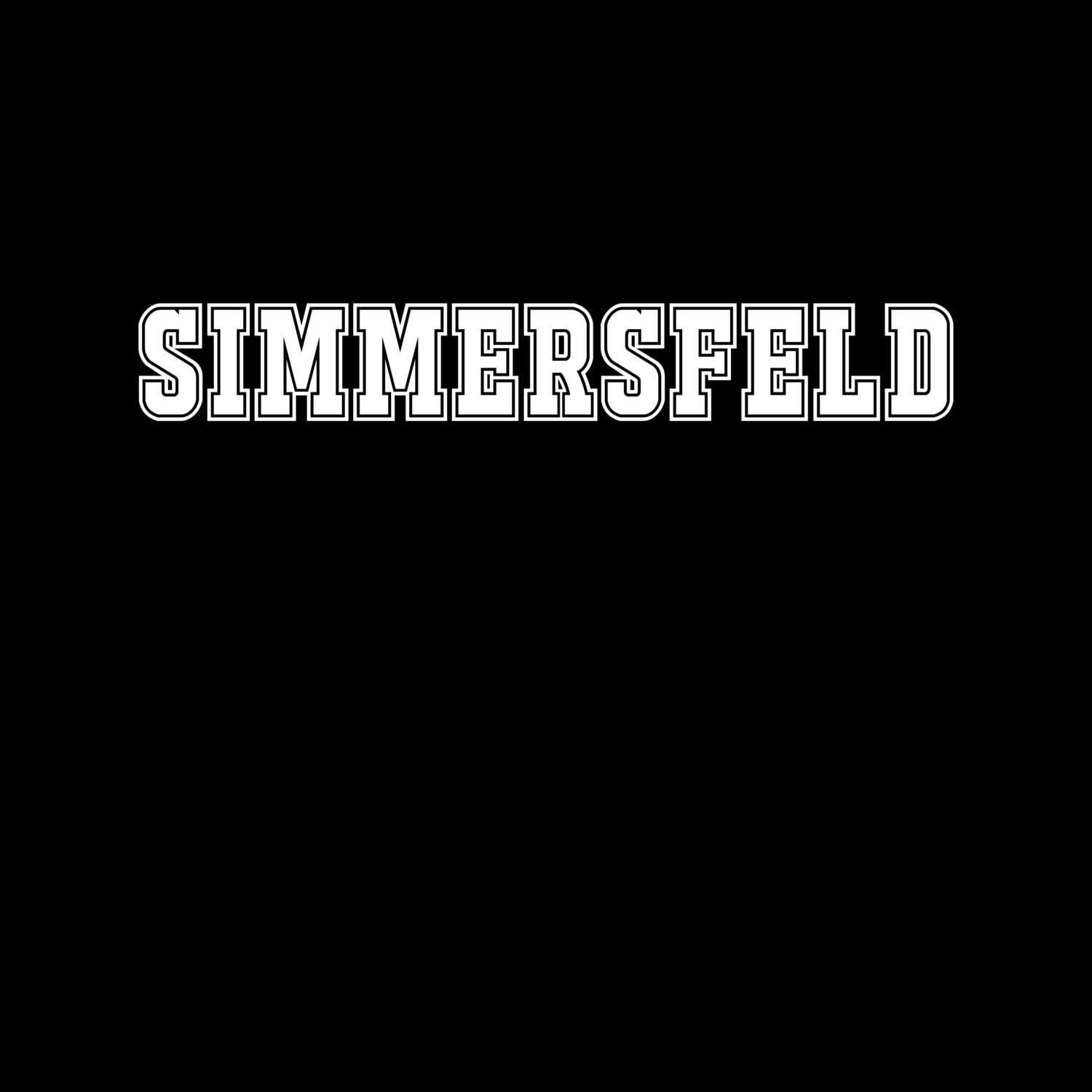 T-Shirt »Classic« für den Ort »Simmersfeld«