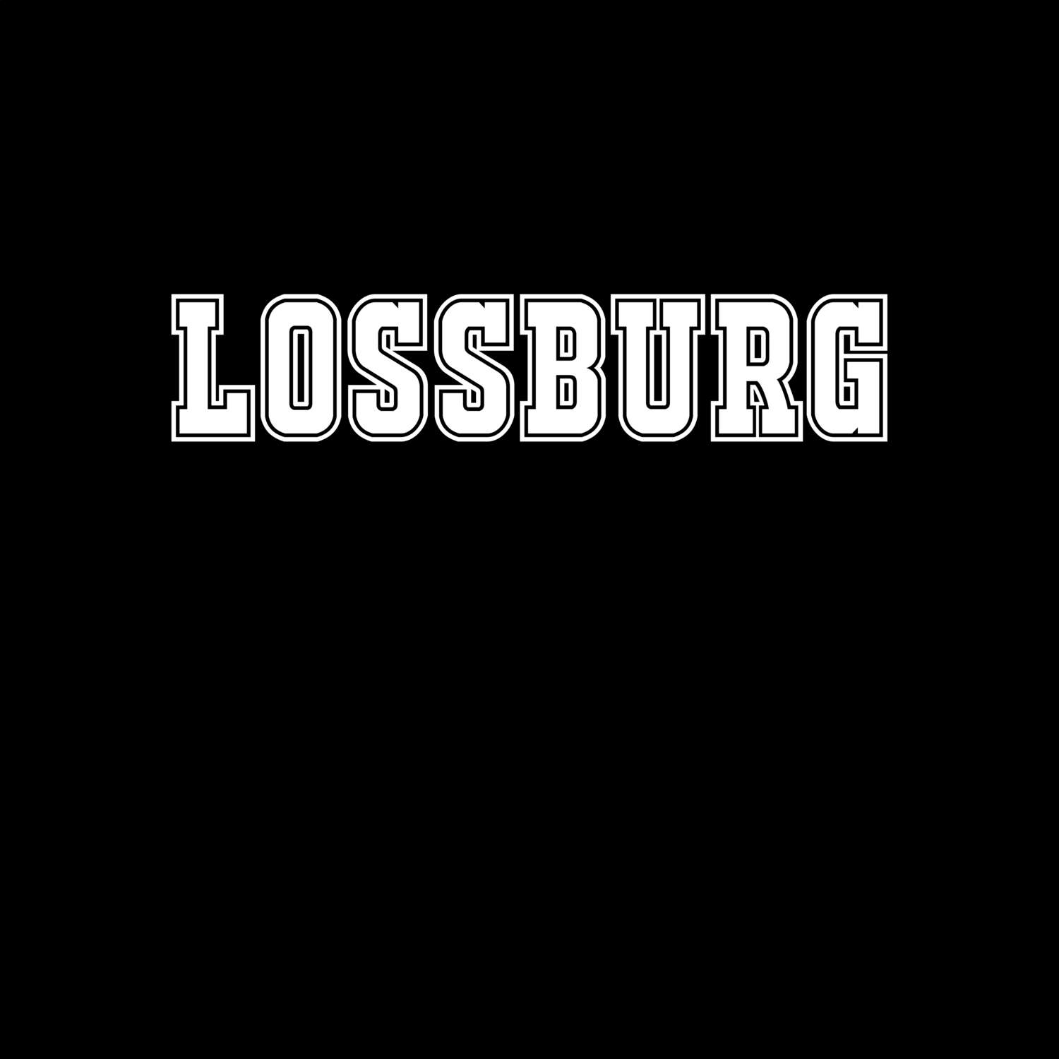 T-Shirt »Classic« für den Ort »Loßburg«