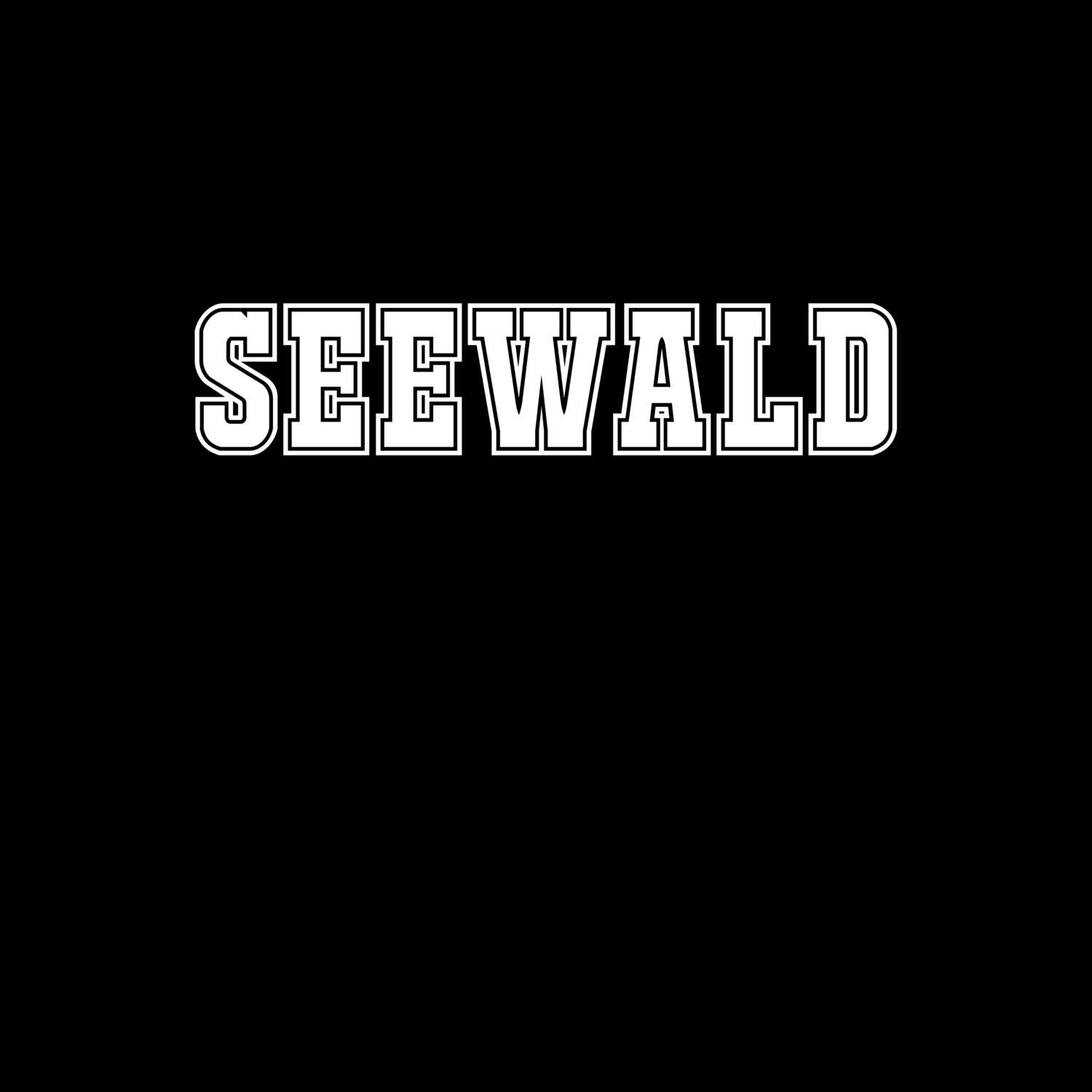 T-Shirt »Classic« für den Ort »Seewald«