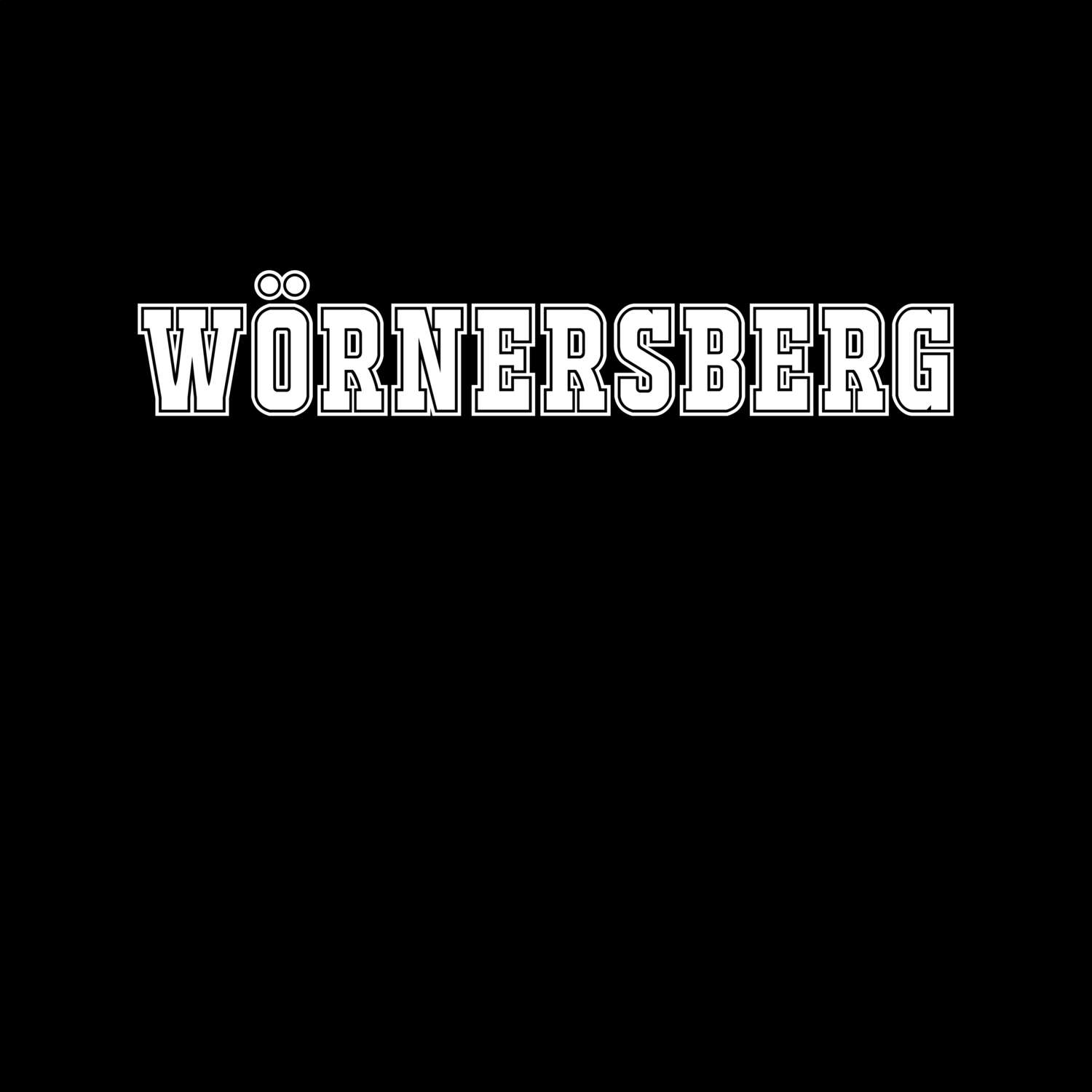 Wörnersberg T-Shirt »Classic«