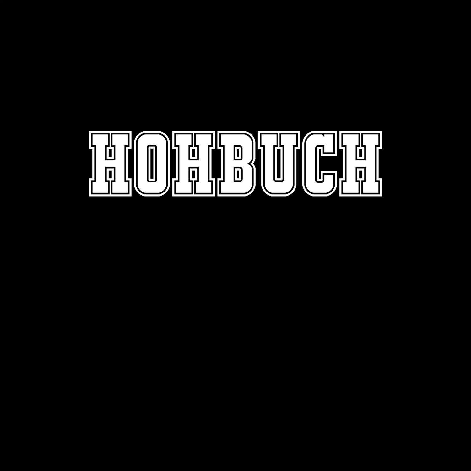 Hohbuch T-Shirt »Classic«