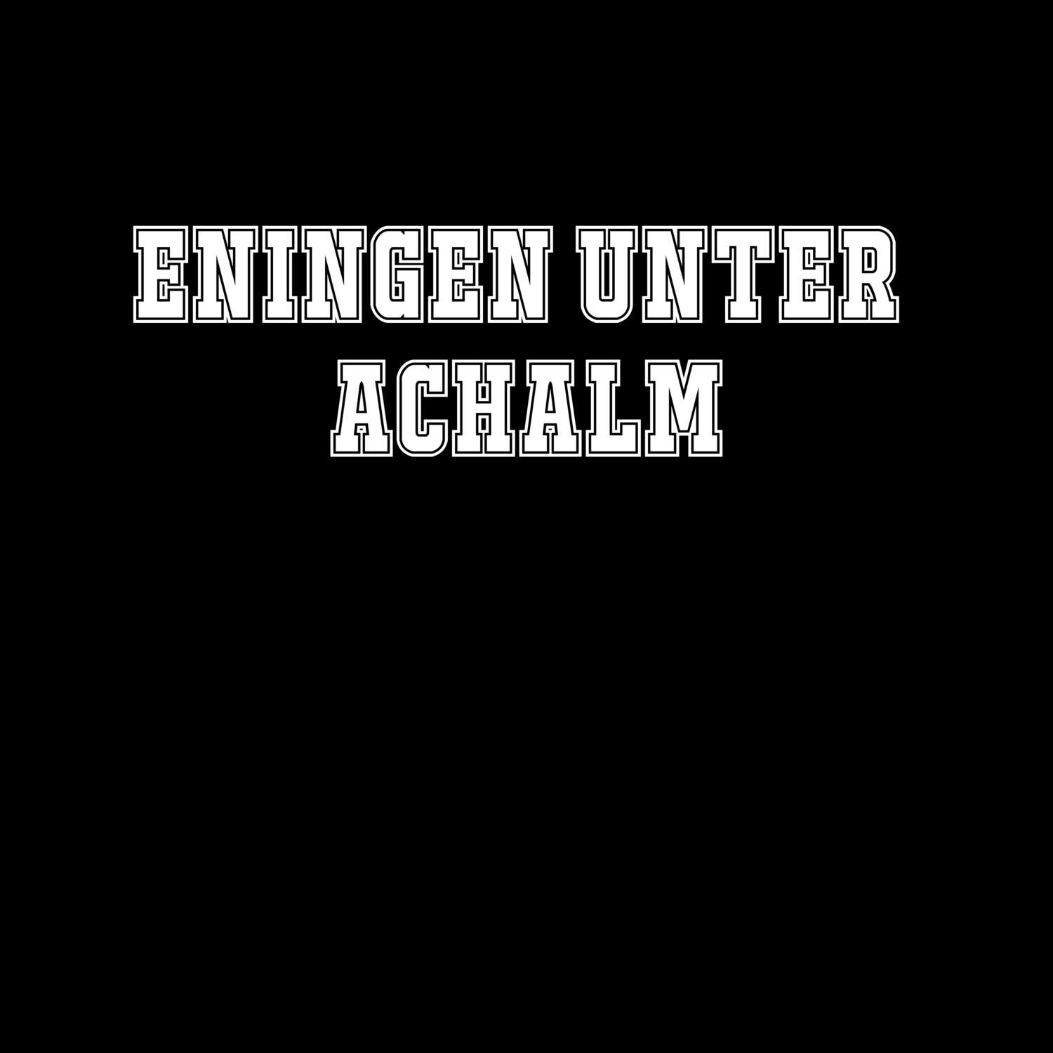 Eningen unter Achalm T-Shirt »Classic«