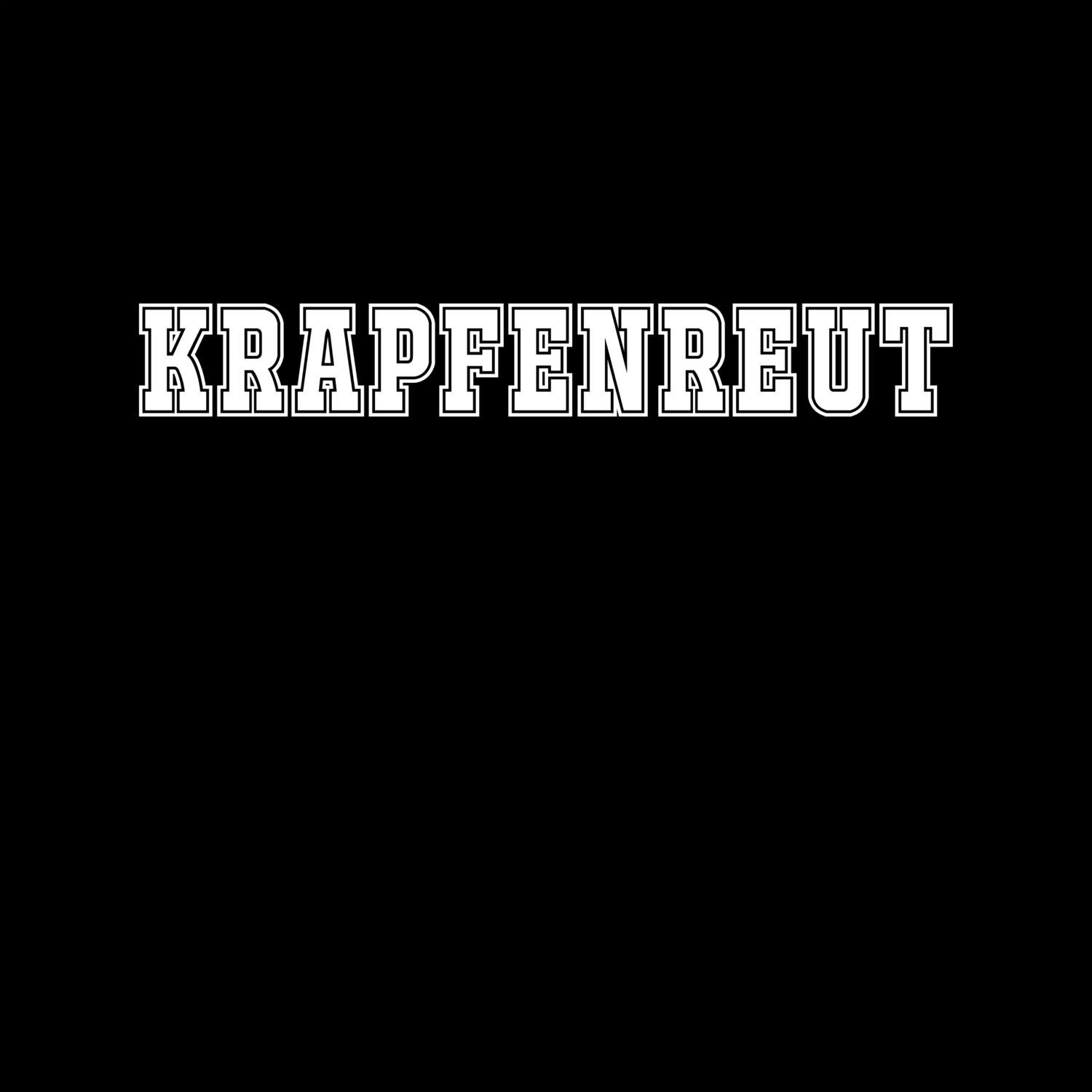 T-Shirt »Classic« für den Ort »Krapfenreut«