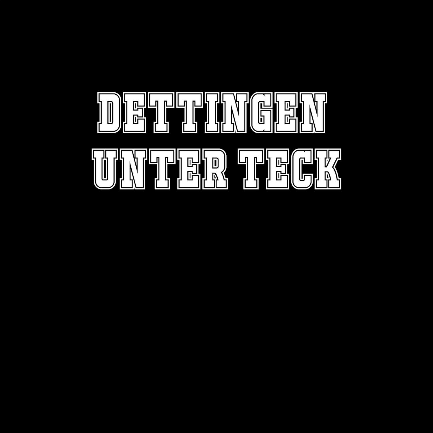 T-Shirt »Classic« für den Ort »Dettingen unter Teck«