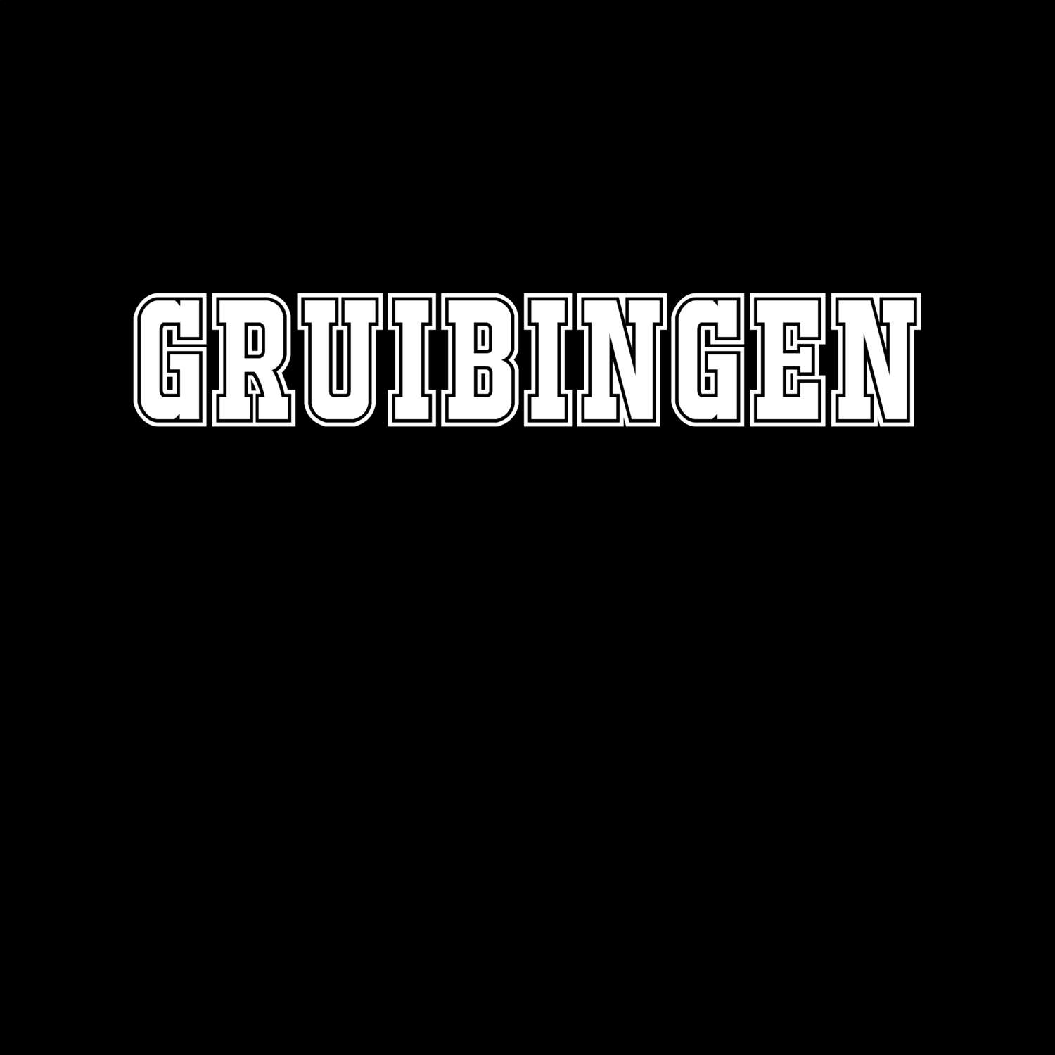 T-Shirt »Classic« für den Ort »Gruibingen«