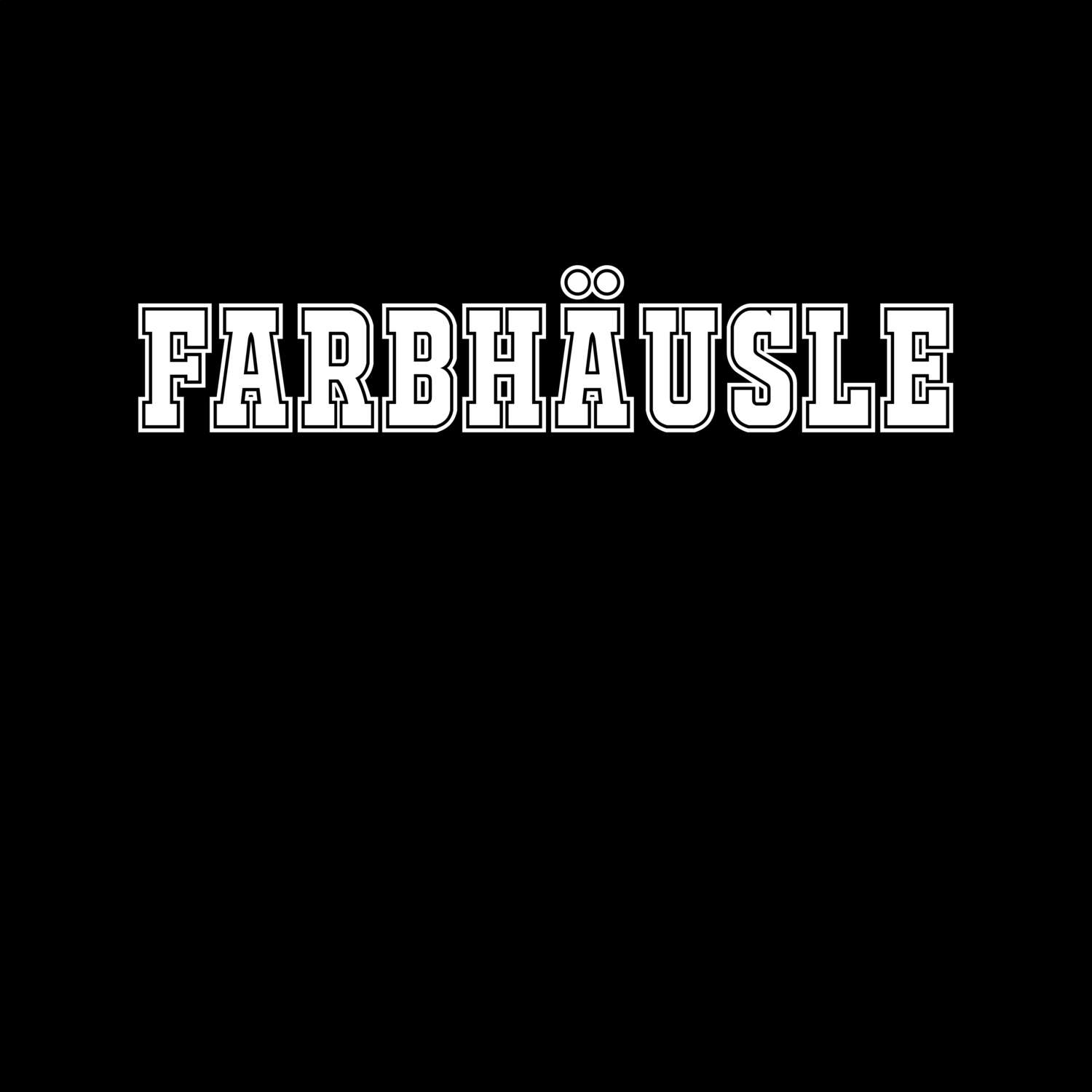 Farbhäusle T-Shirt »Classic«