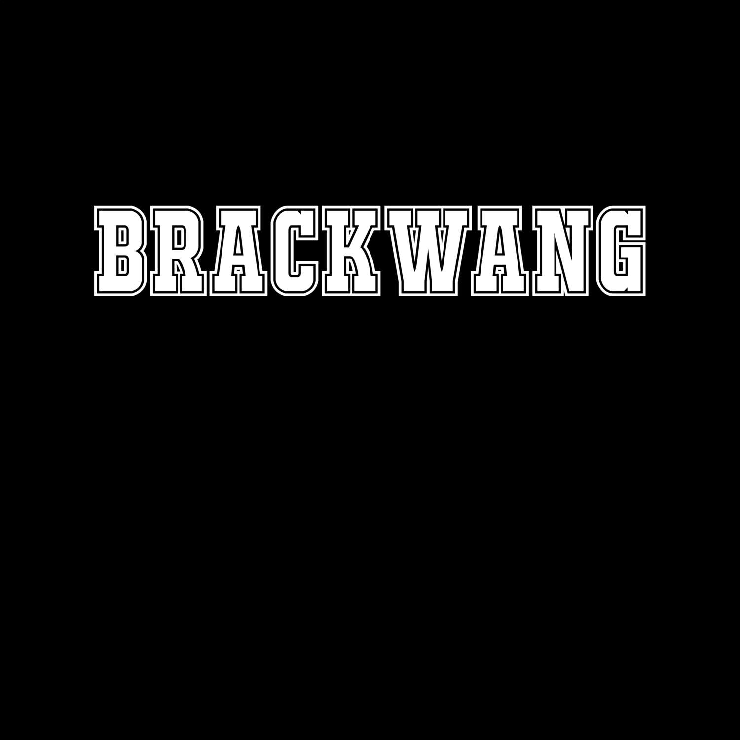 Brackwang T-Shirt »Classic«