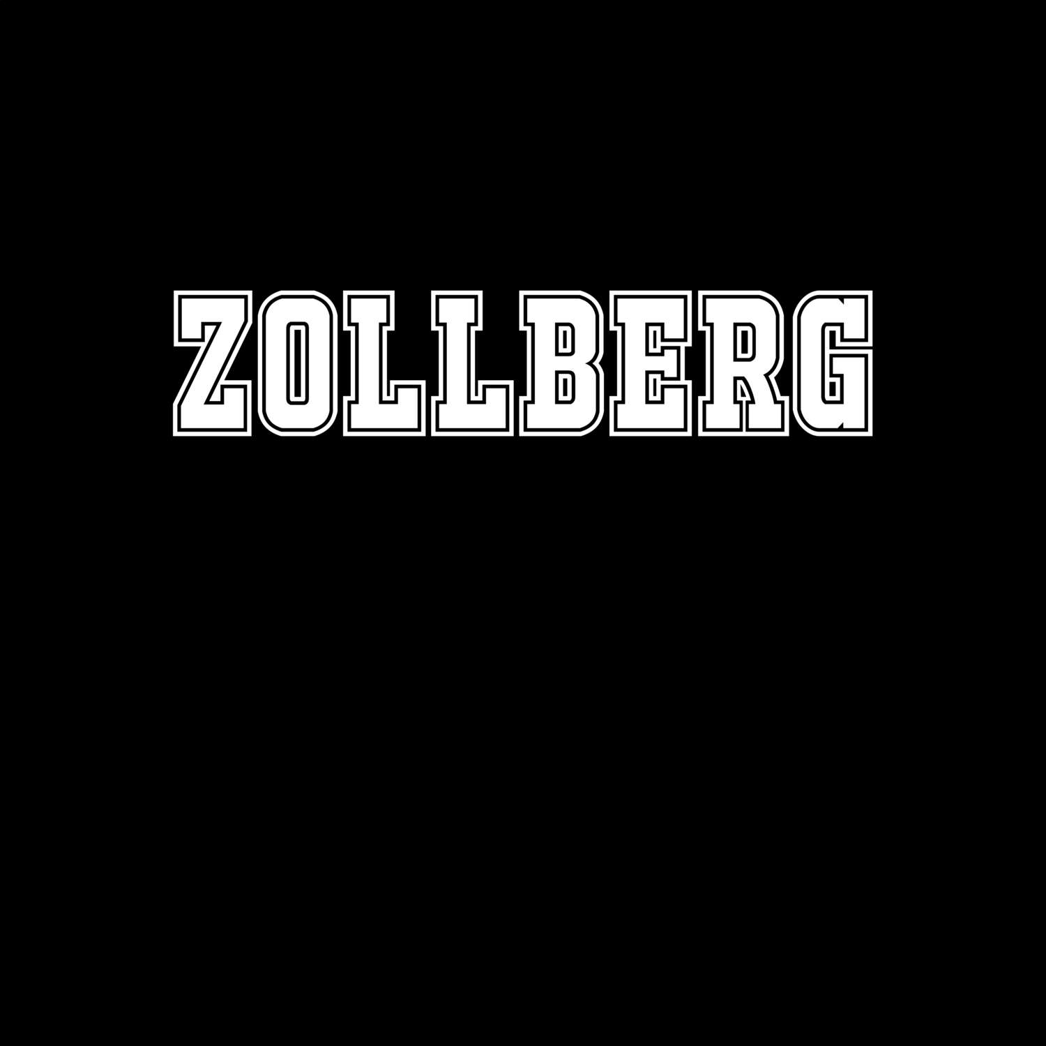 T-Shirt »Classic« für den Ort »Zollberg«