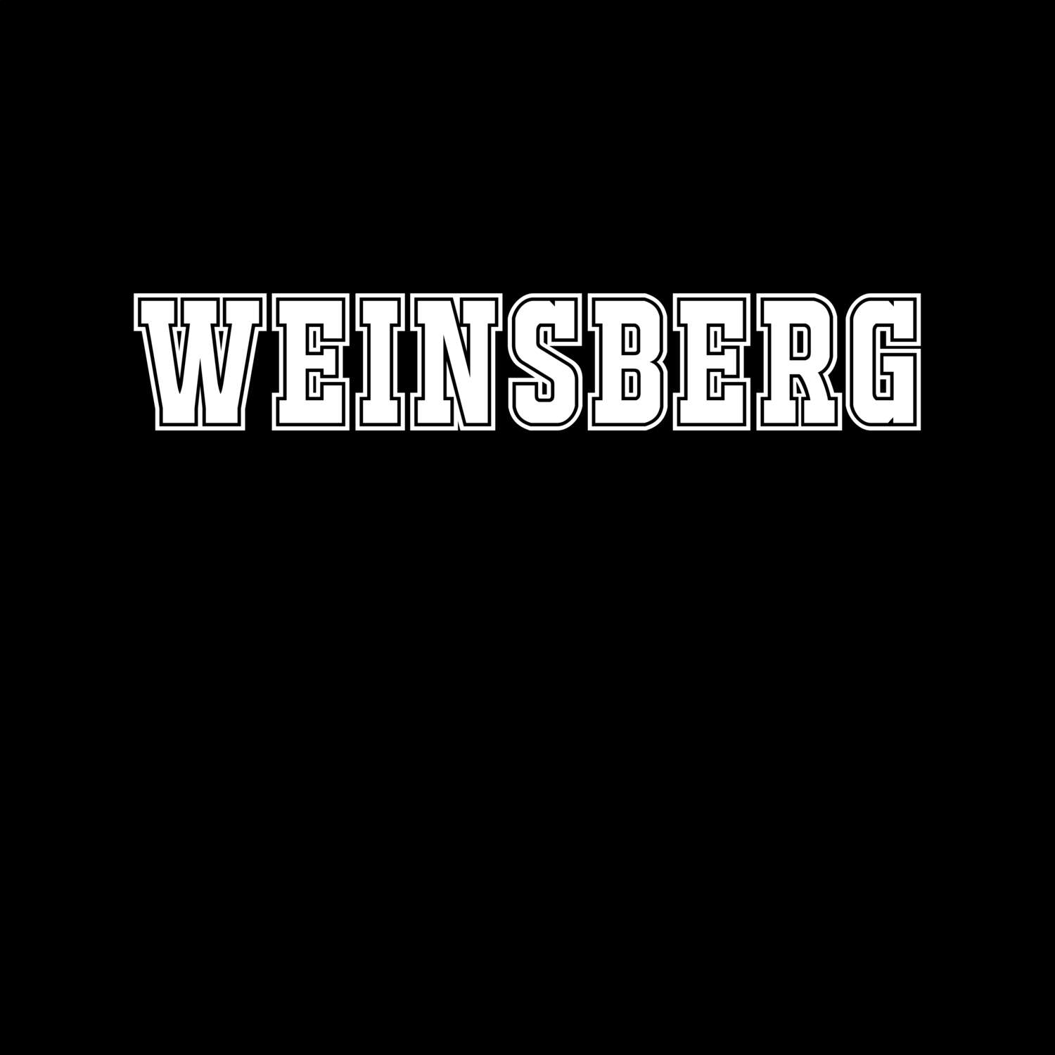 T-Shirt »Classic« für den Ort »Weinsberg«