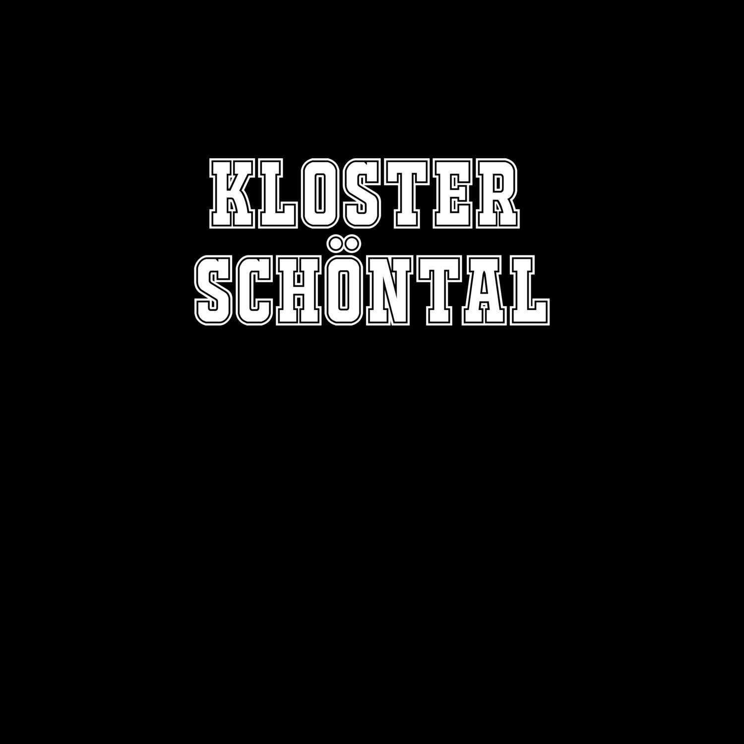 Kloster Schöntal T-Shirt »Classic«