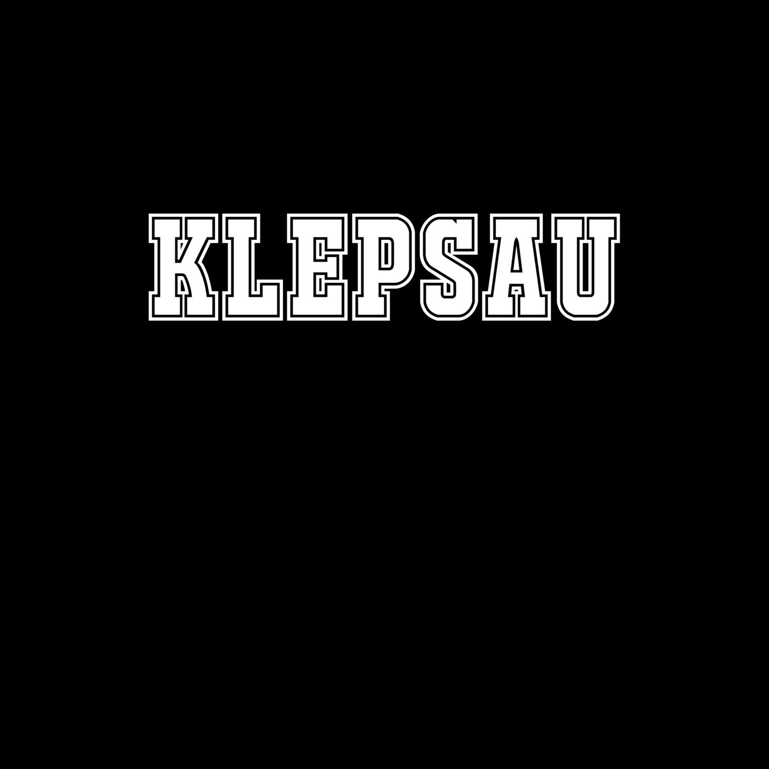 T-Shirt »Classic« für den Ort »Klepsau«