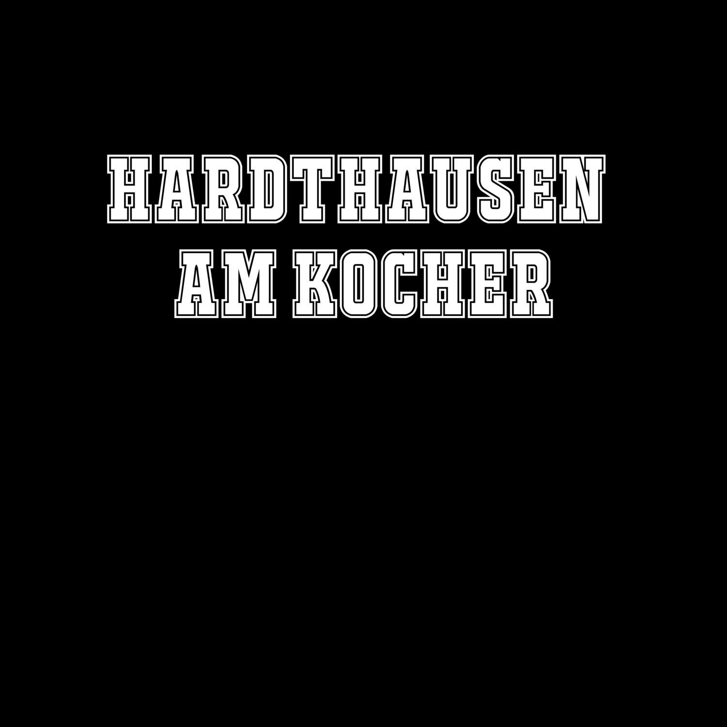 Hardthausen am Kocher T-Shirt »Classic«
