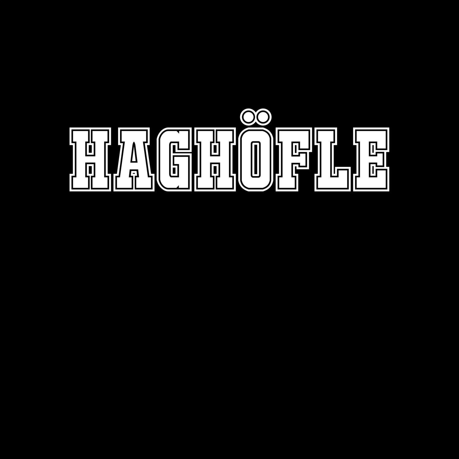 Haghöfle T-Shirt »Classic«