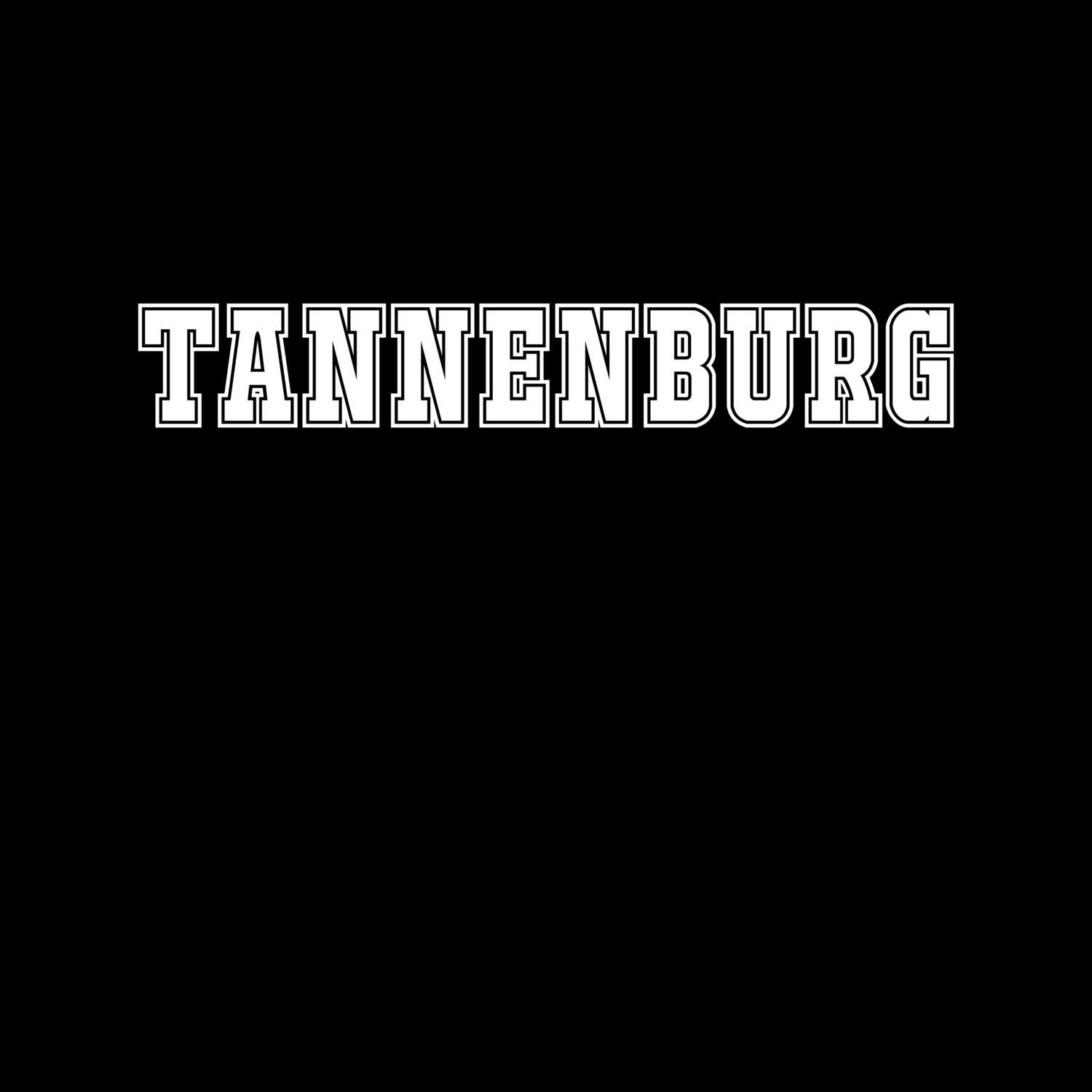 T-Shirt »Classic« für den Ort »Tannenburg«