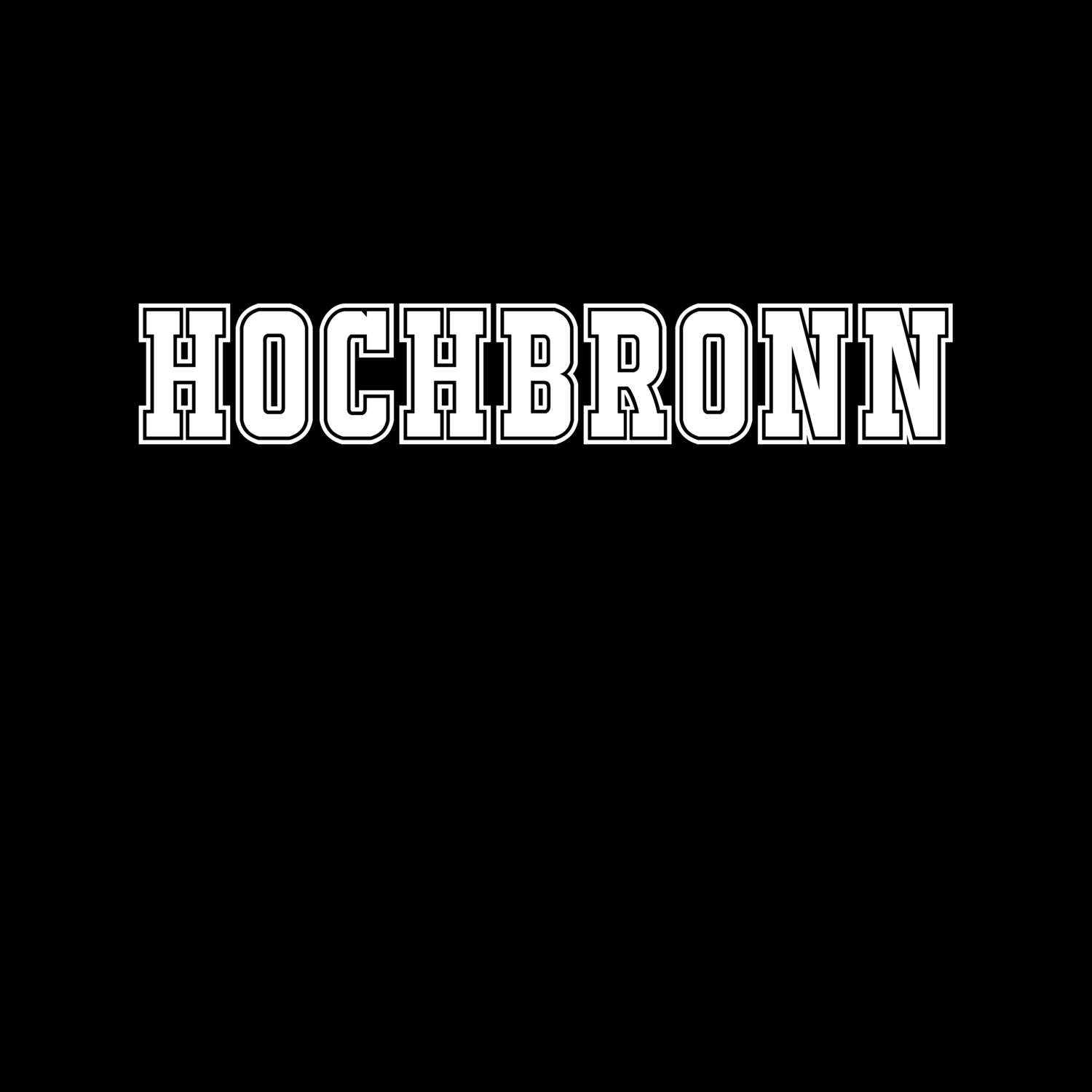 Hochbronn T-Shirt »Classic«