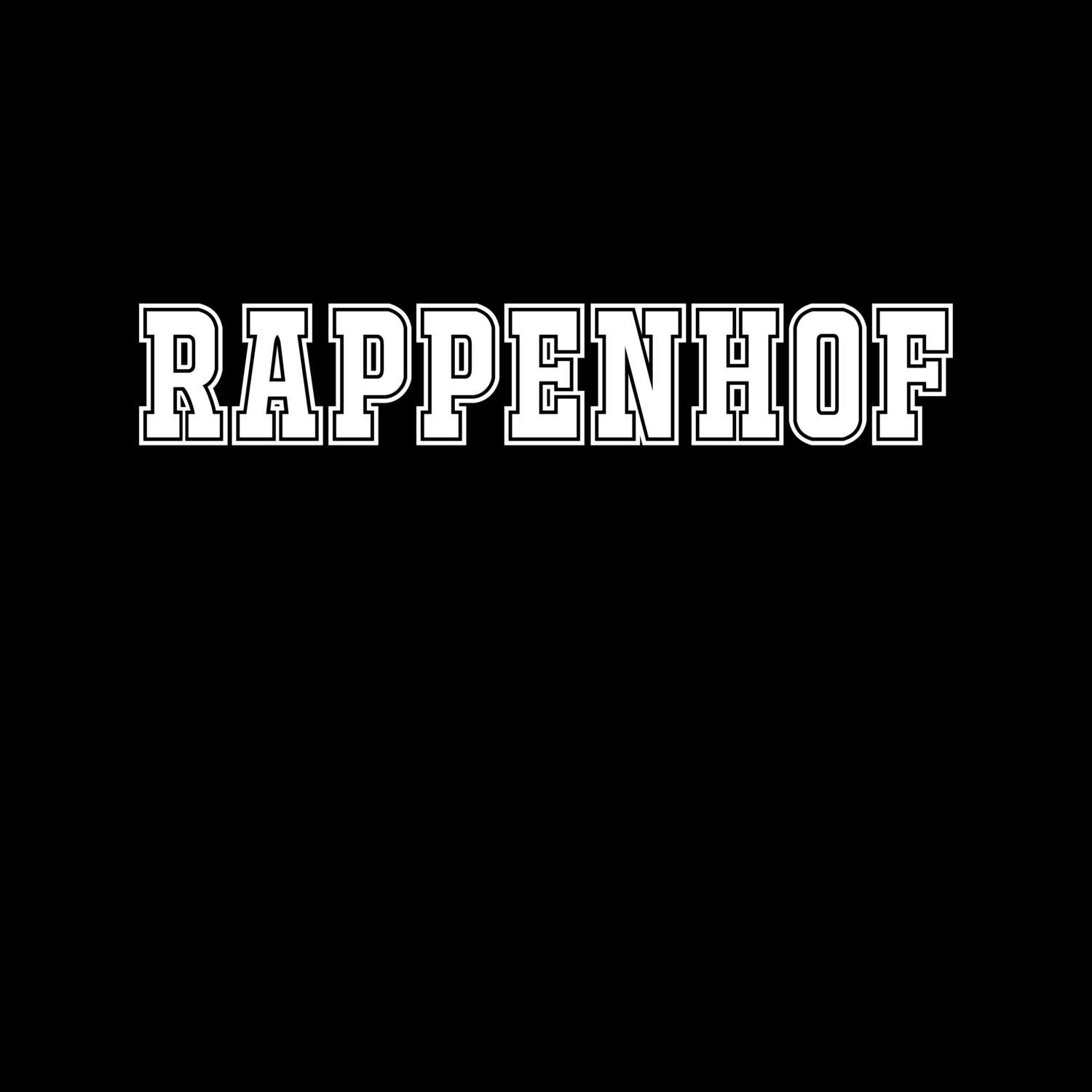 Rappenhof T-Shirt »Classic«