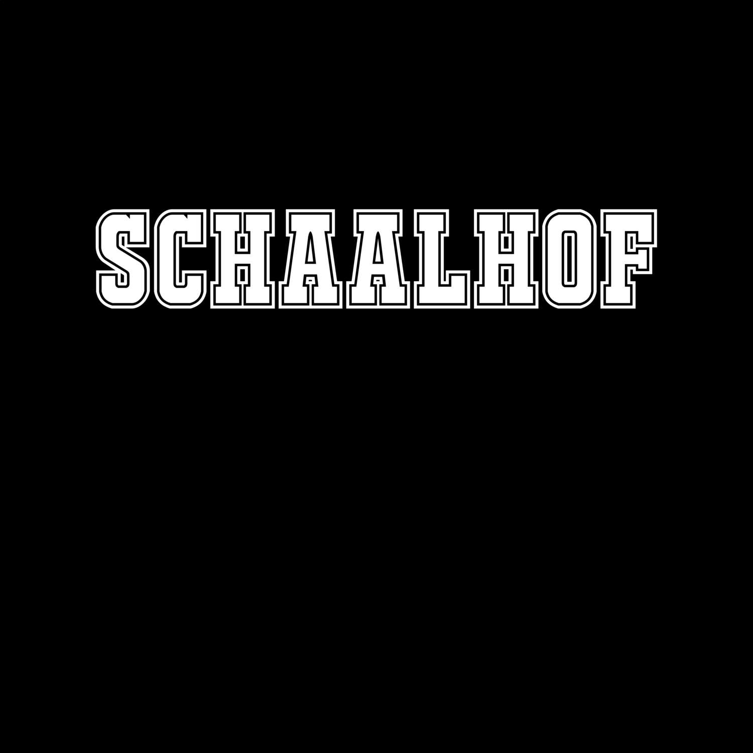Schaalhof T-Shirt »Classic«