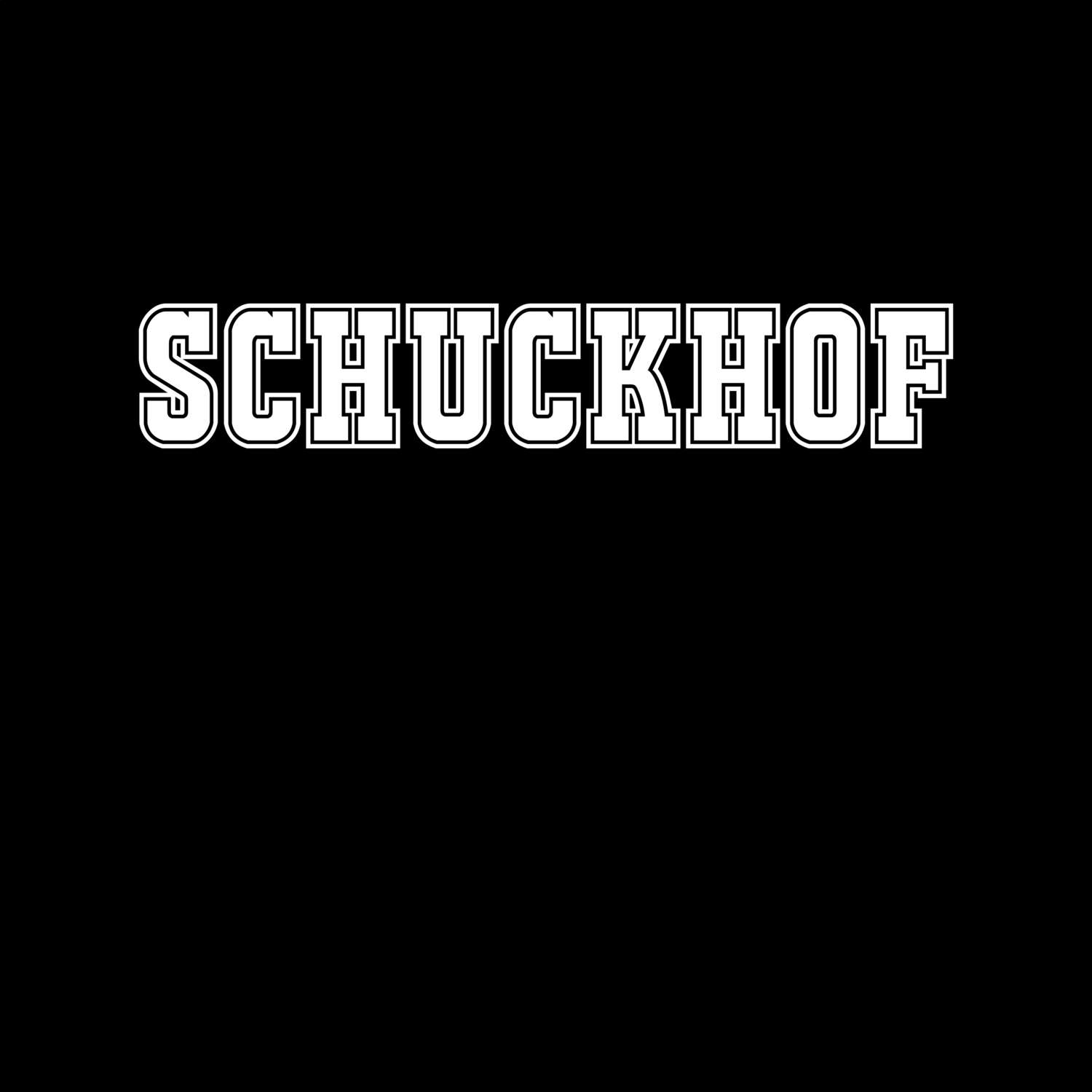 Schuckhof T-Shirt »Classic«