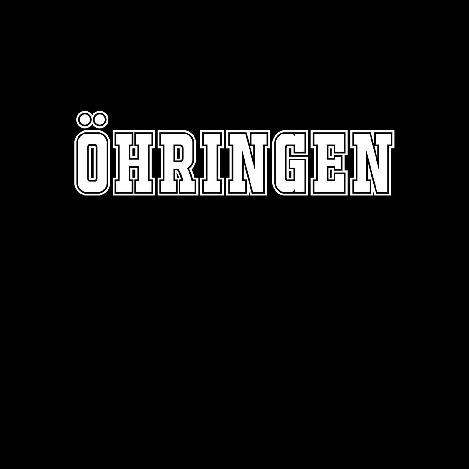 T-Shirt »Classic« für den Ort »Öhringen«