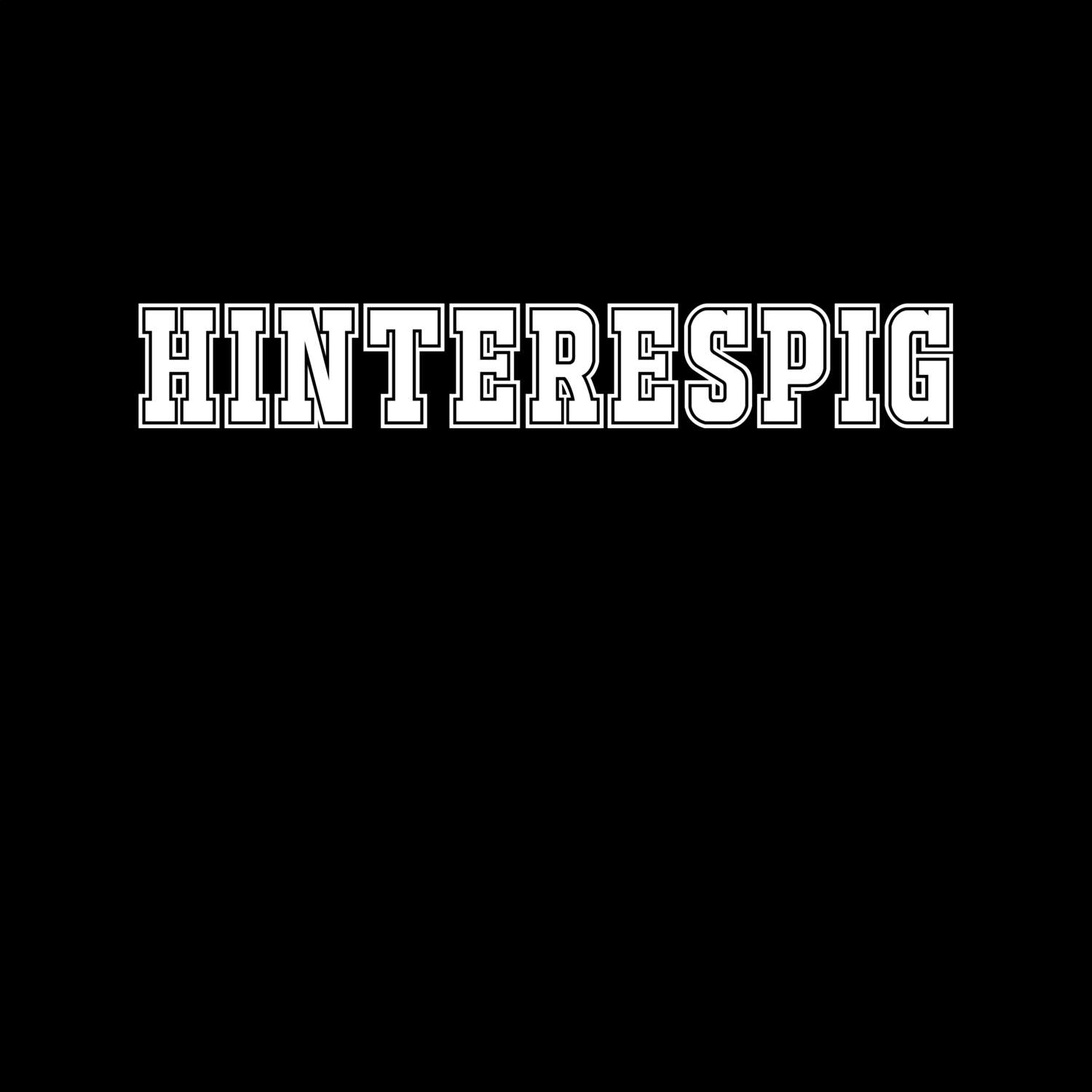 Hinterespig T-Shirt »Classic«