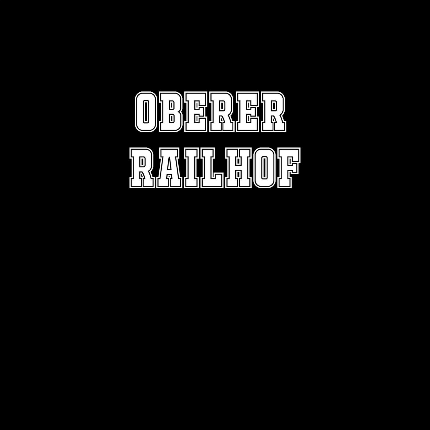 Oberer Railhof T-Shirt »Classic«