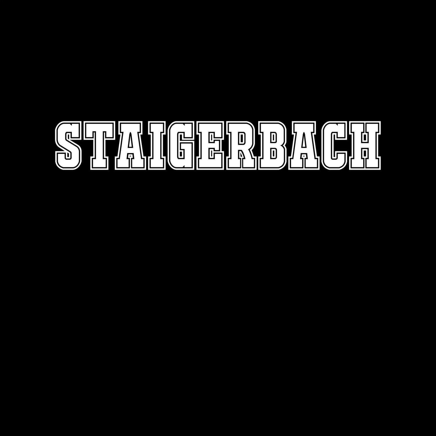 Staigerbach T-Shirt »Classic«