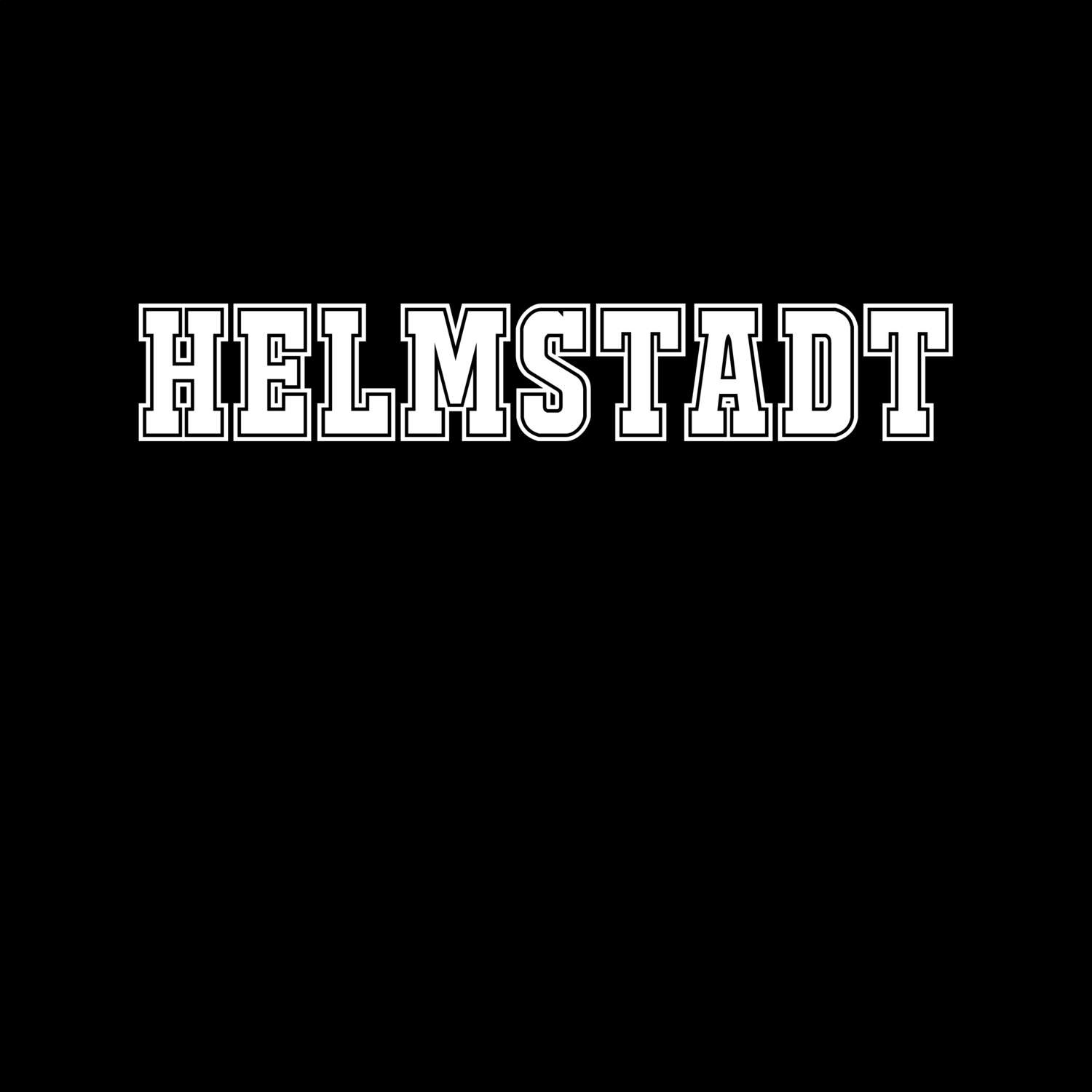 T-Shirt »Classic« für den Ort »Helmstadt«