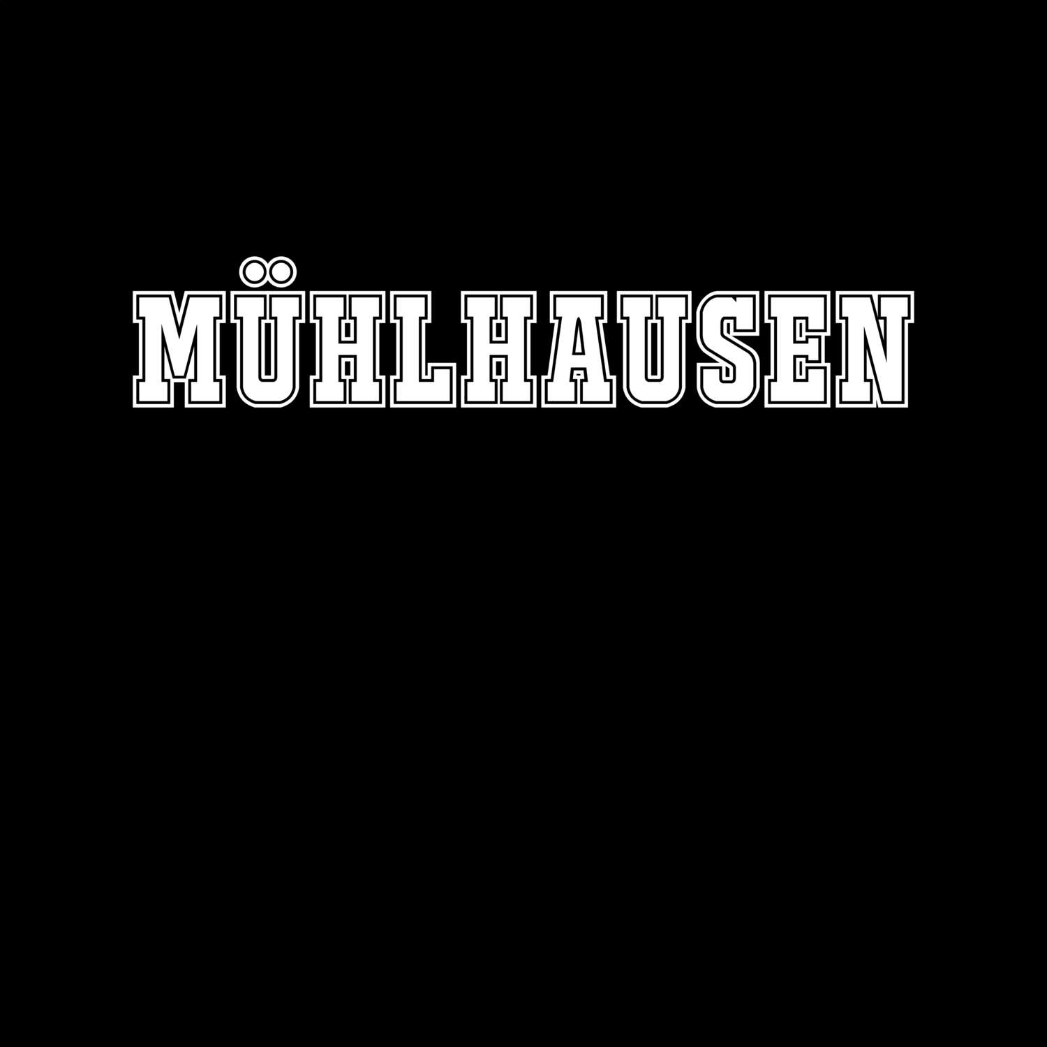 T-Shirt »Classic« für den Ort »Mühlhausen«