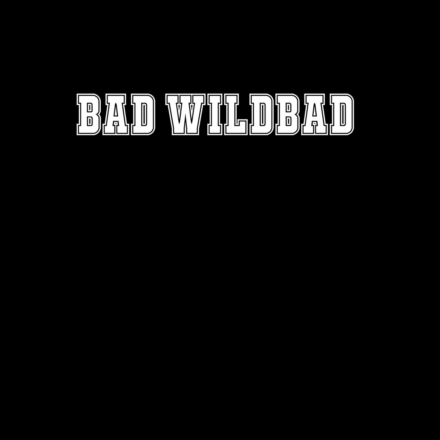 Bad Wildbad T-Shirt »Classic«