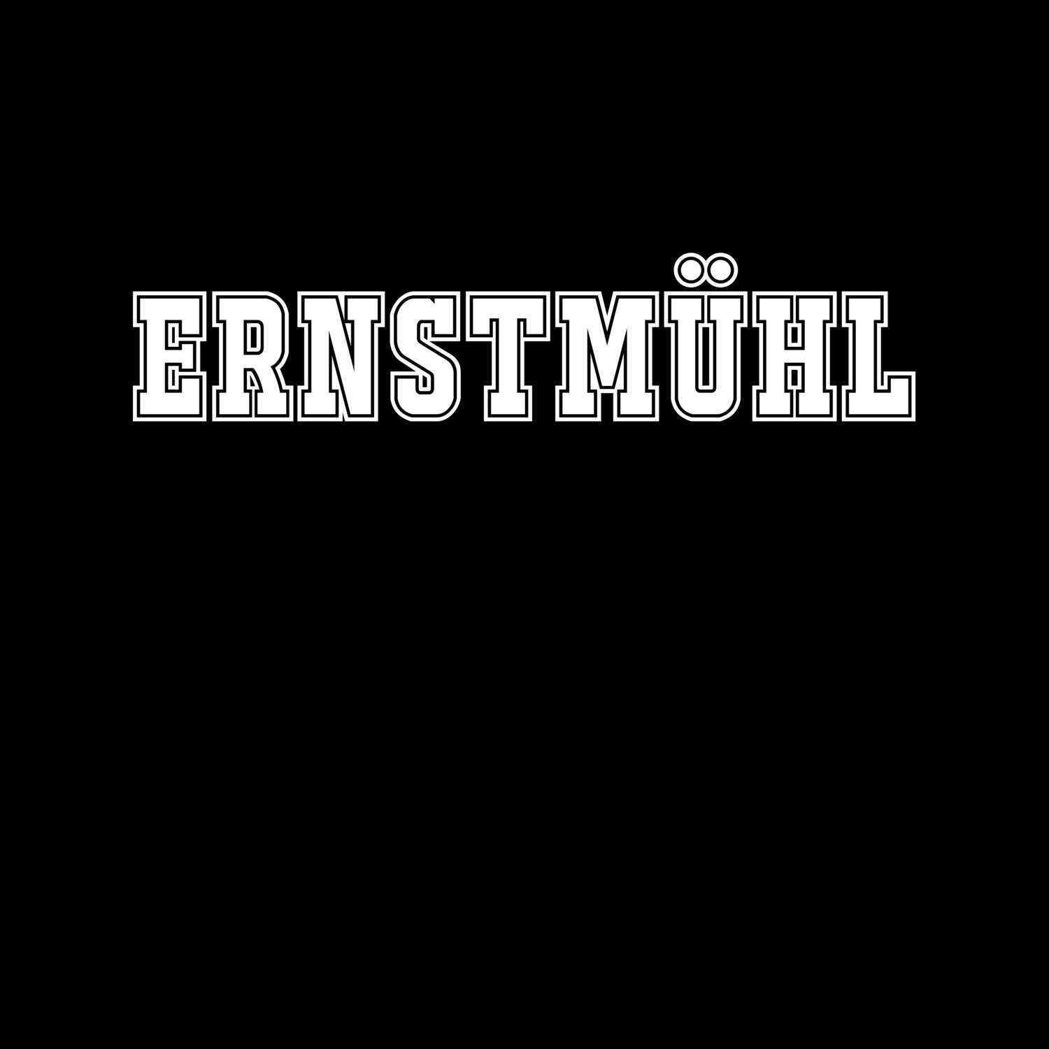 T-Shirt »Classic« für den Ort »Ernstmühl«