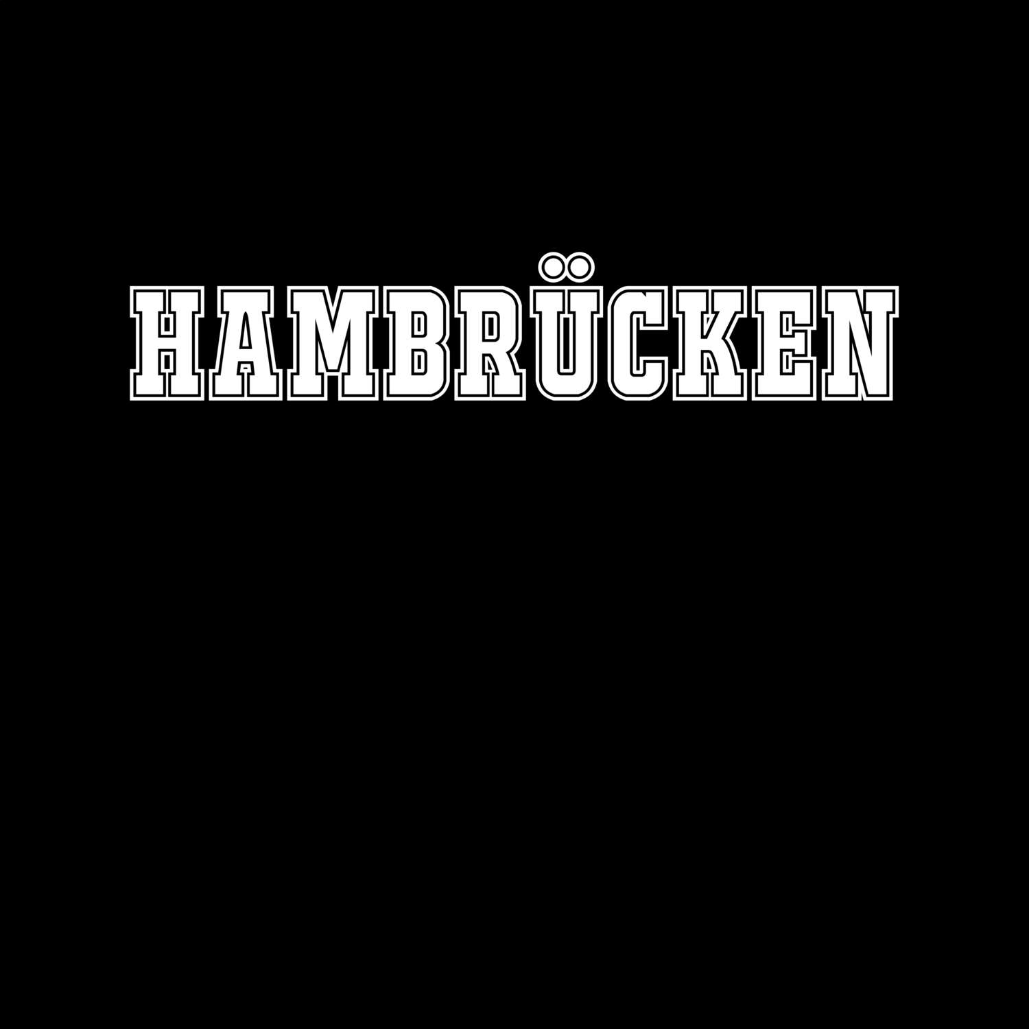 Hambrücken T-Shirt »Classic«