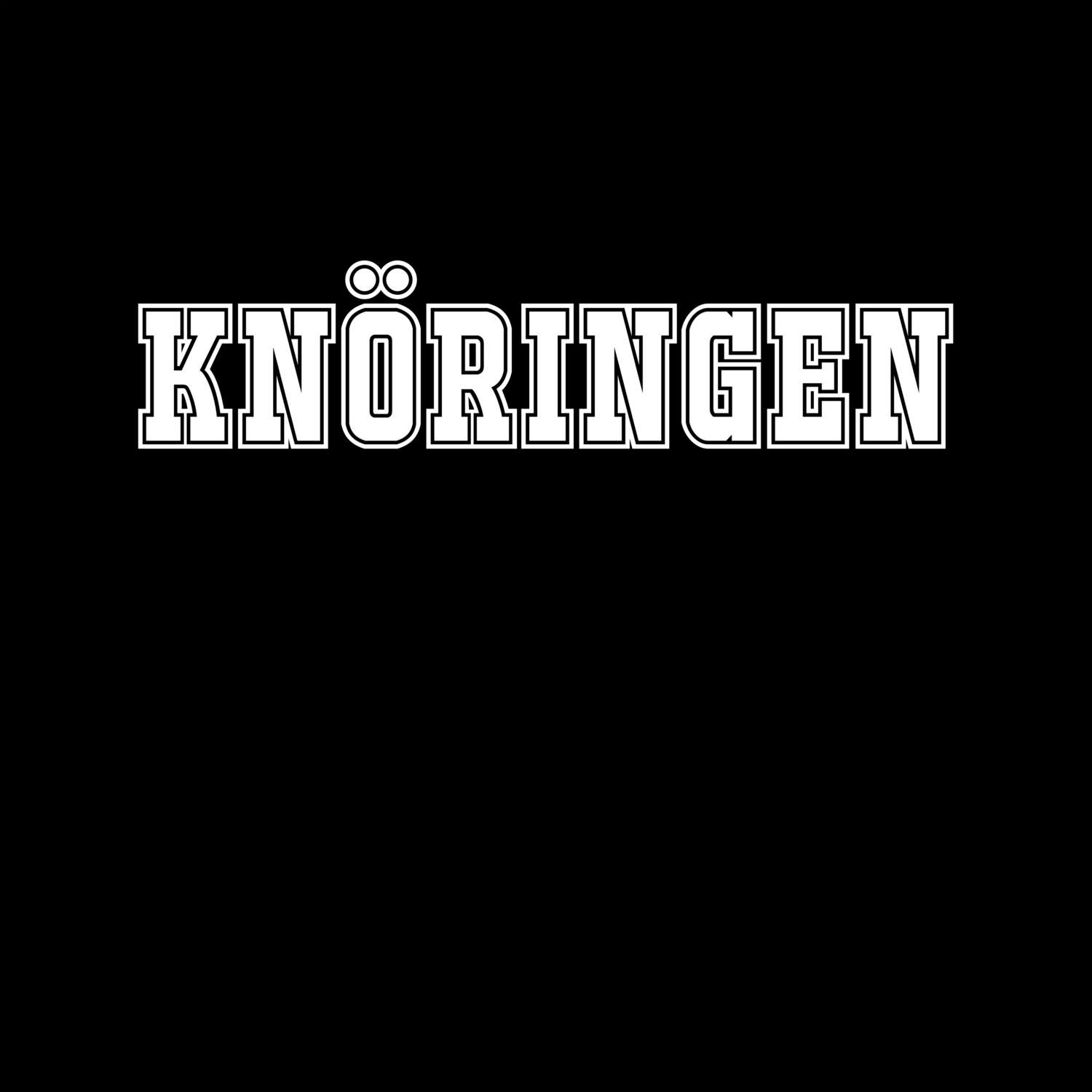 T-Shirt »Classic« für den Ort »Knöringen«