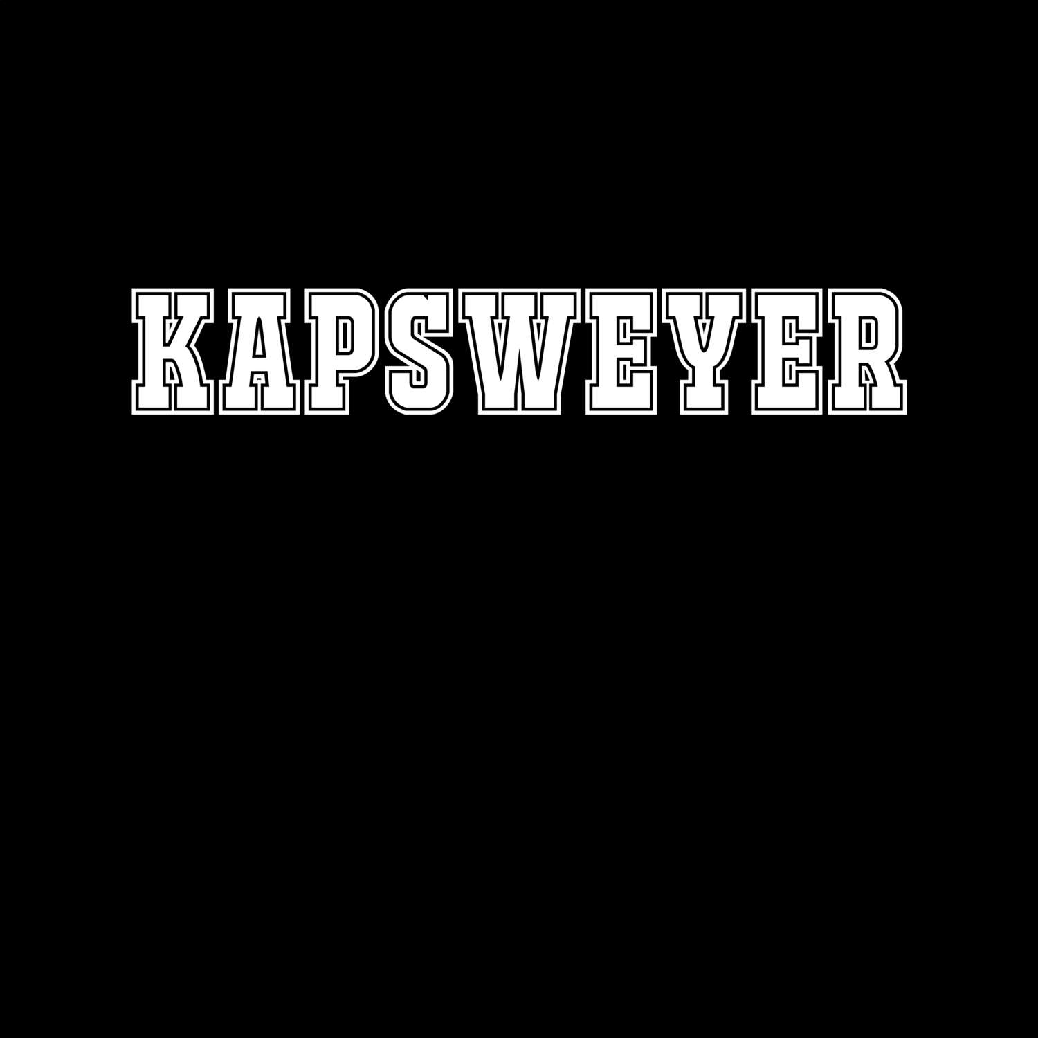 Kapsweyer T-Shirt »Classic«