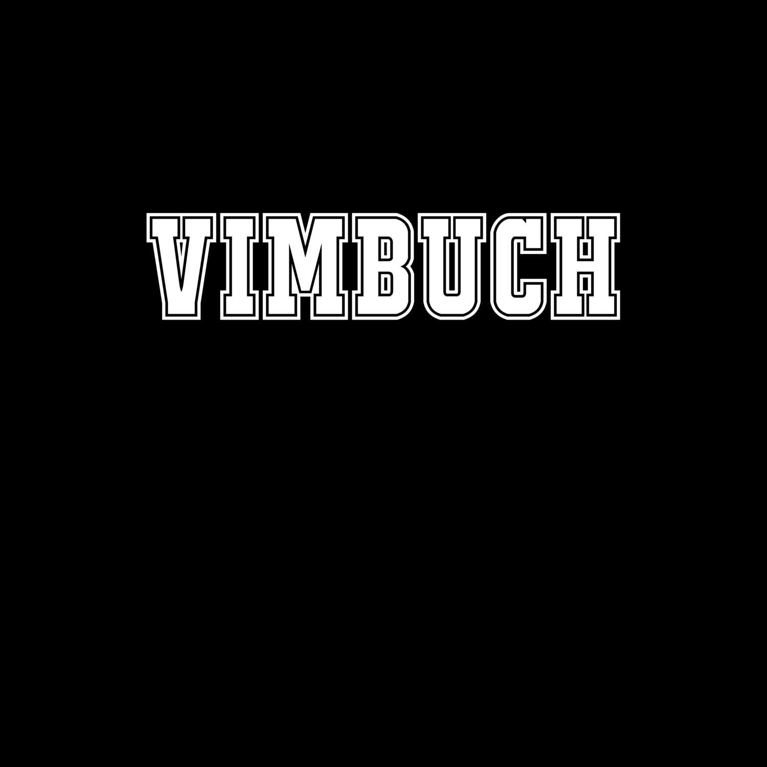 T-Shirt »Classic« für den Ort »Vimbuch«