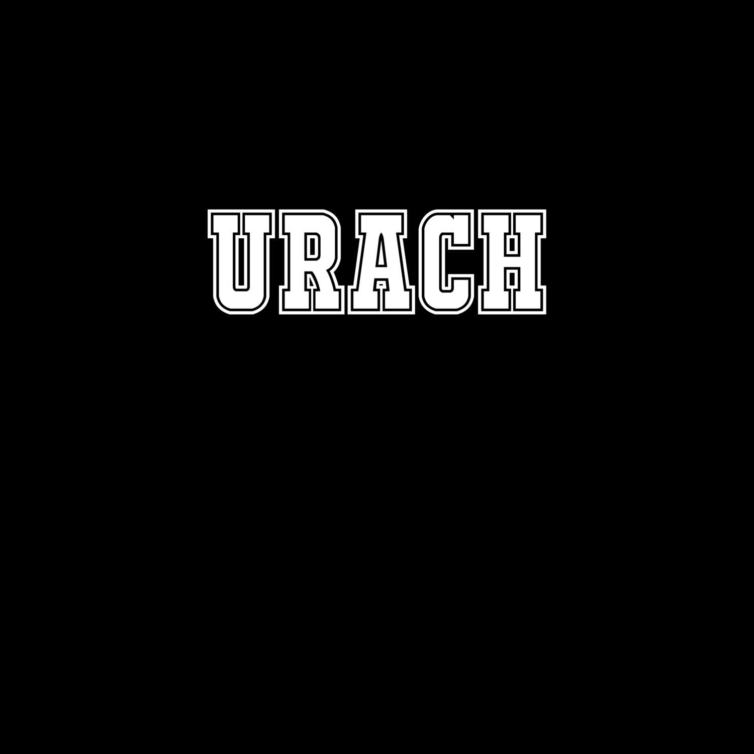 T-Shirt »Classic« für den Ort »Urach«