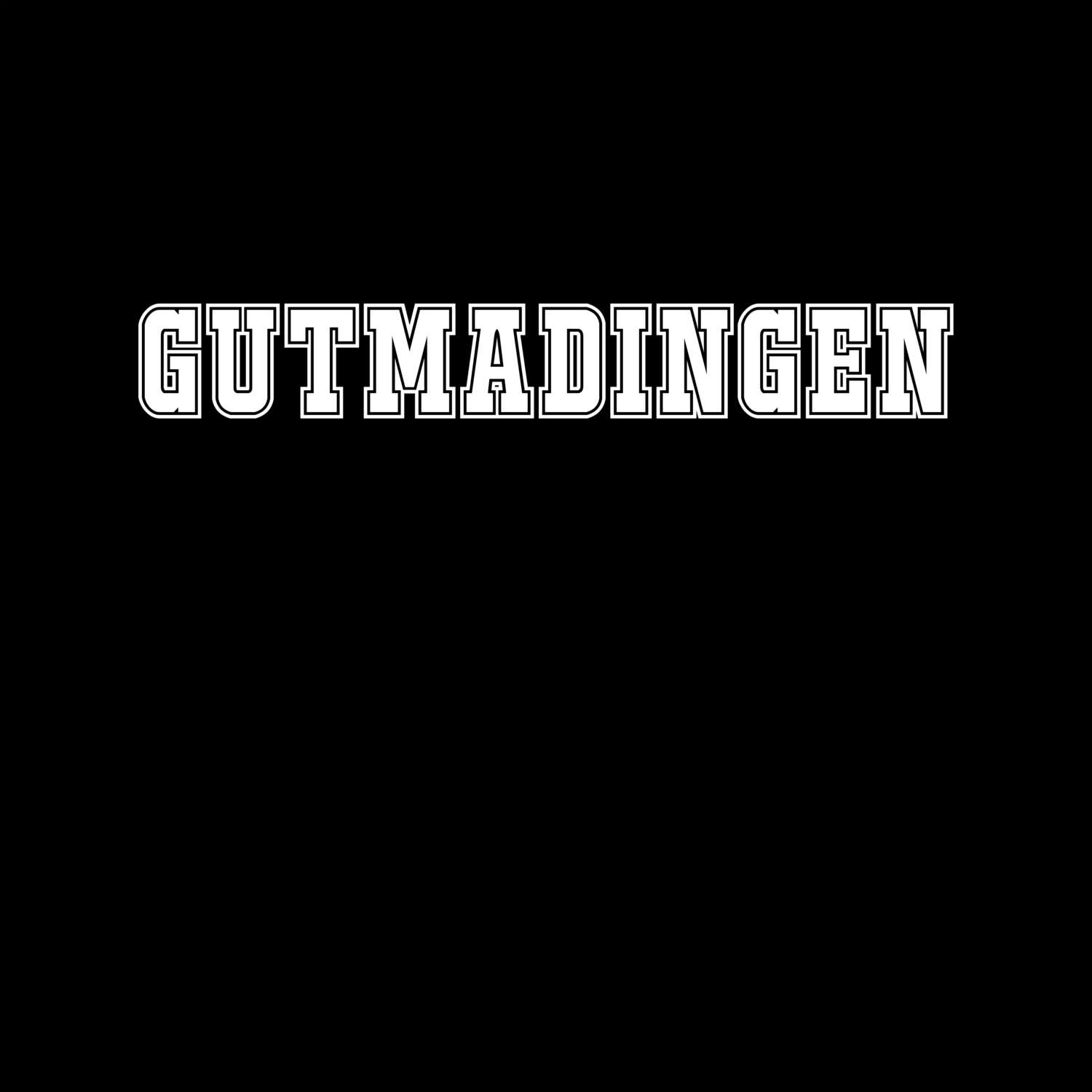 T-Shirt »Classic« für den Ort »Gutmadingen«