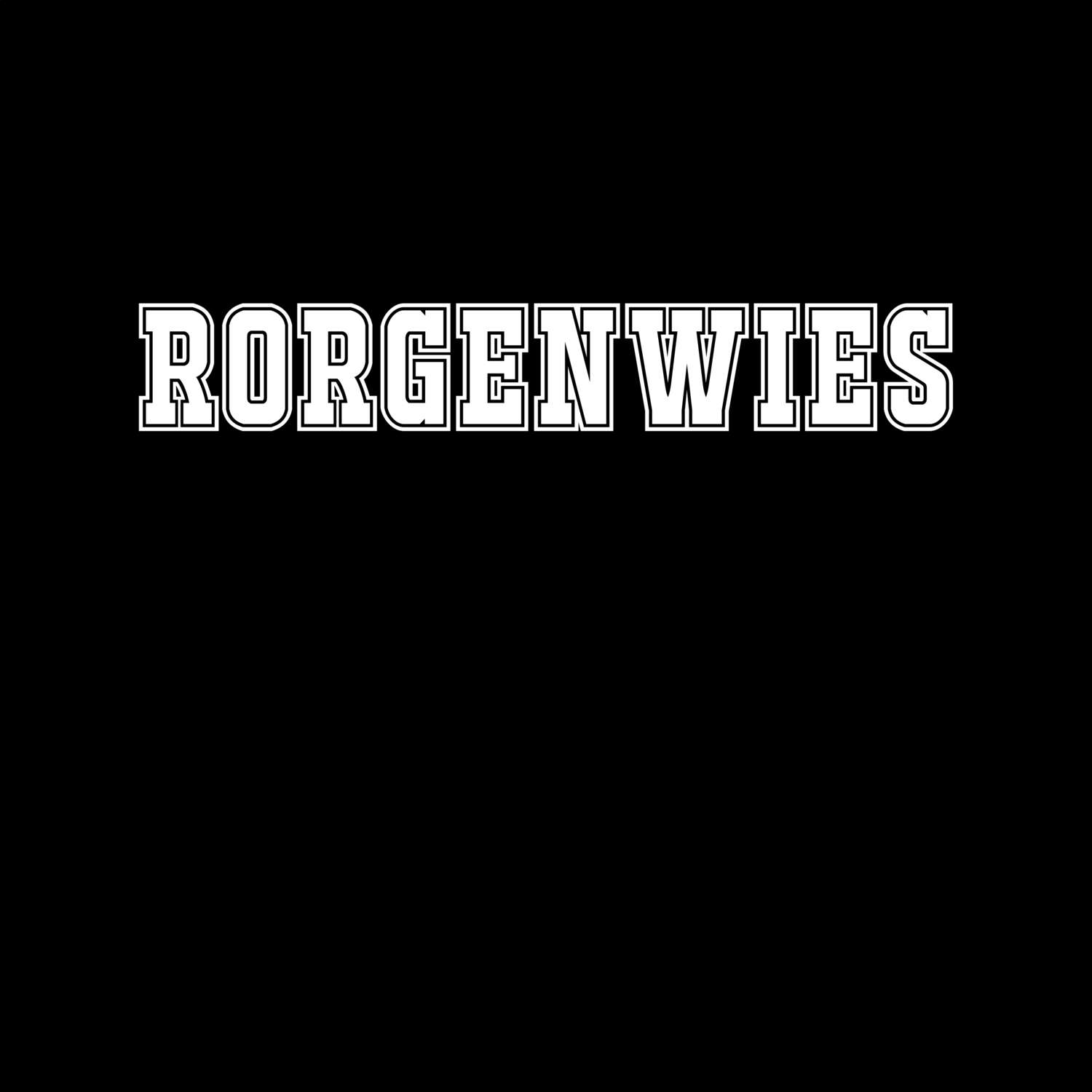 Rorgenwies T-Shirt »Classic«