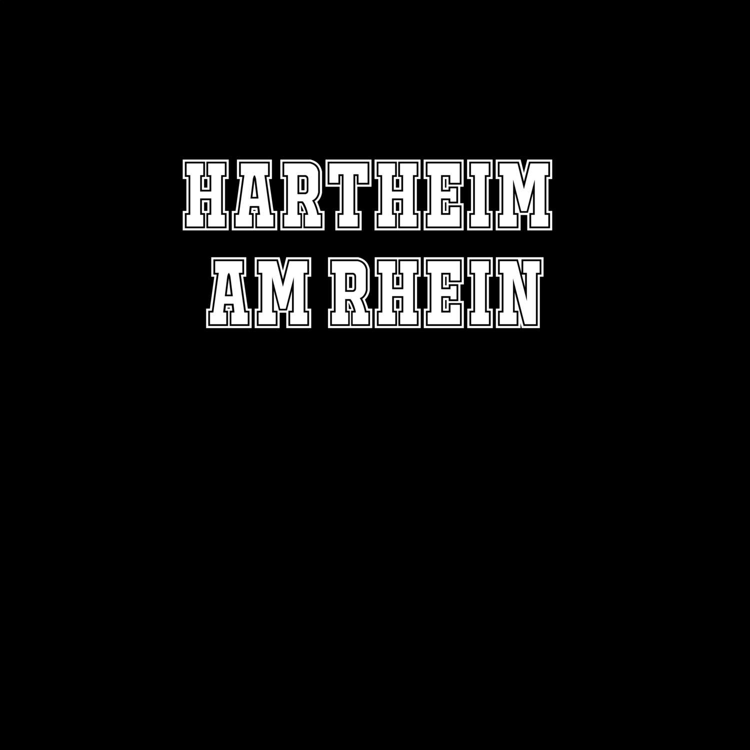 Hartheim am Rhein T-Shirt »Classic«