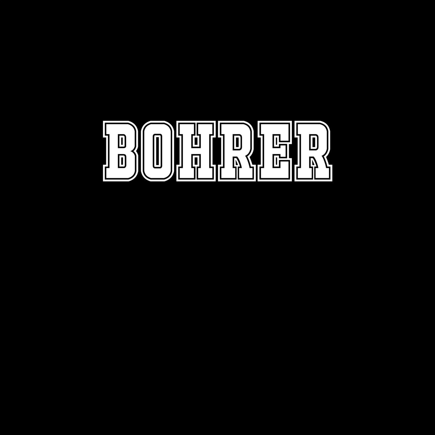 Bohrer T-Shirt »Classic«