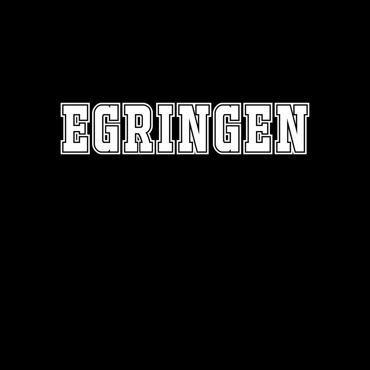 T-Shirt »Classic« für den Ort »Egringen«