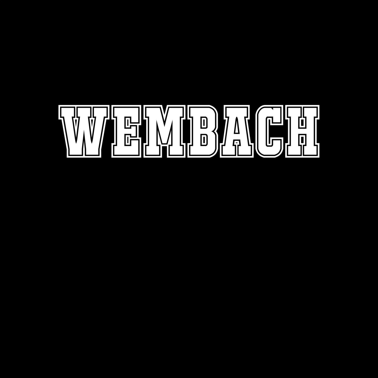 Wembach T-Shirt »Classic«