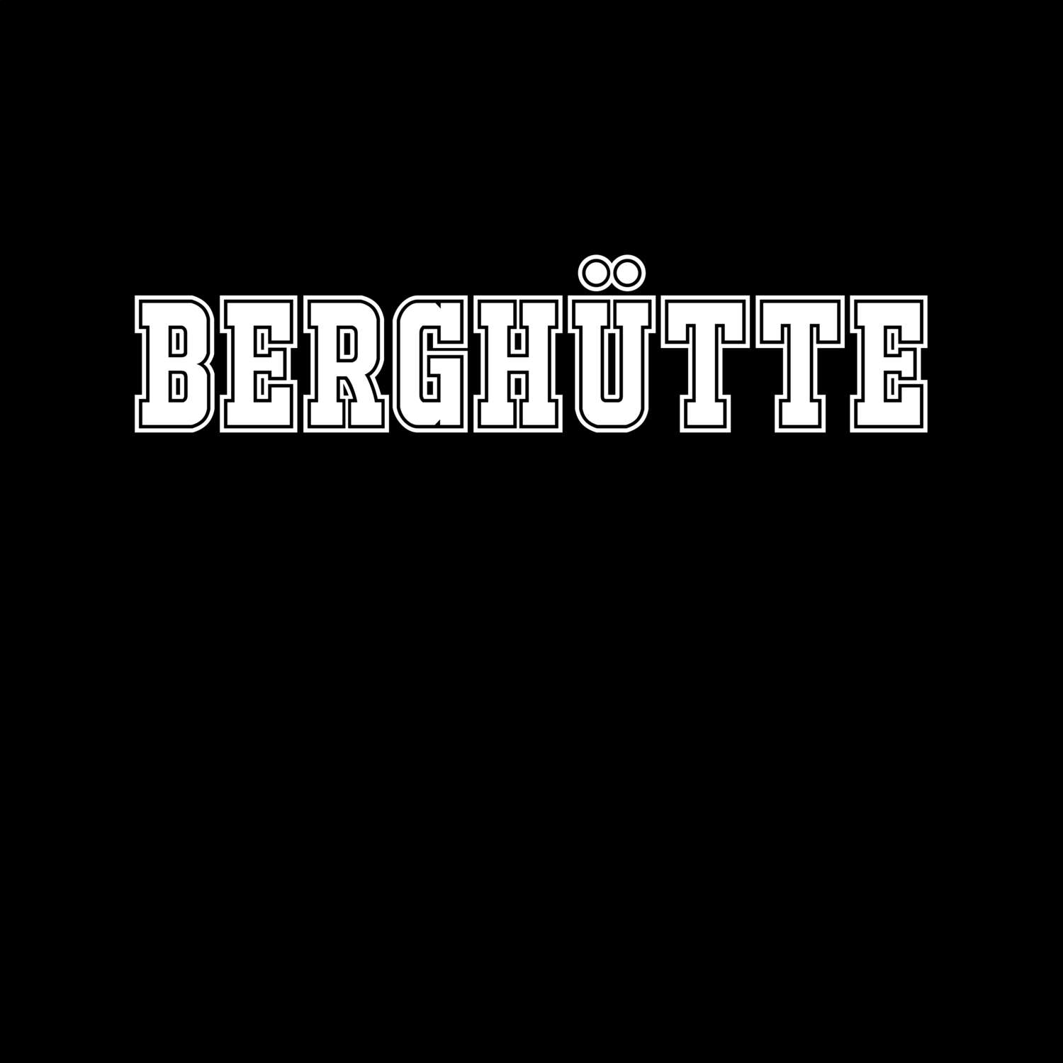 Berghütte T-Shirt »Classic«