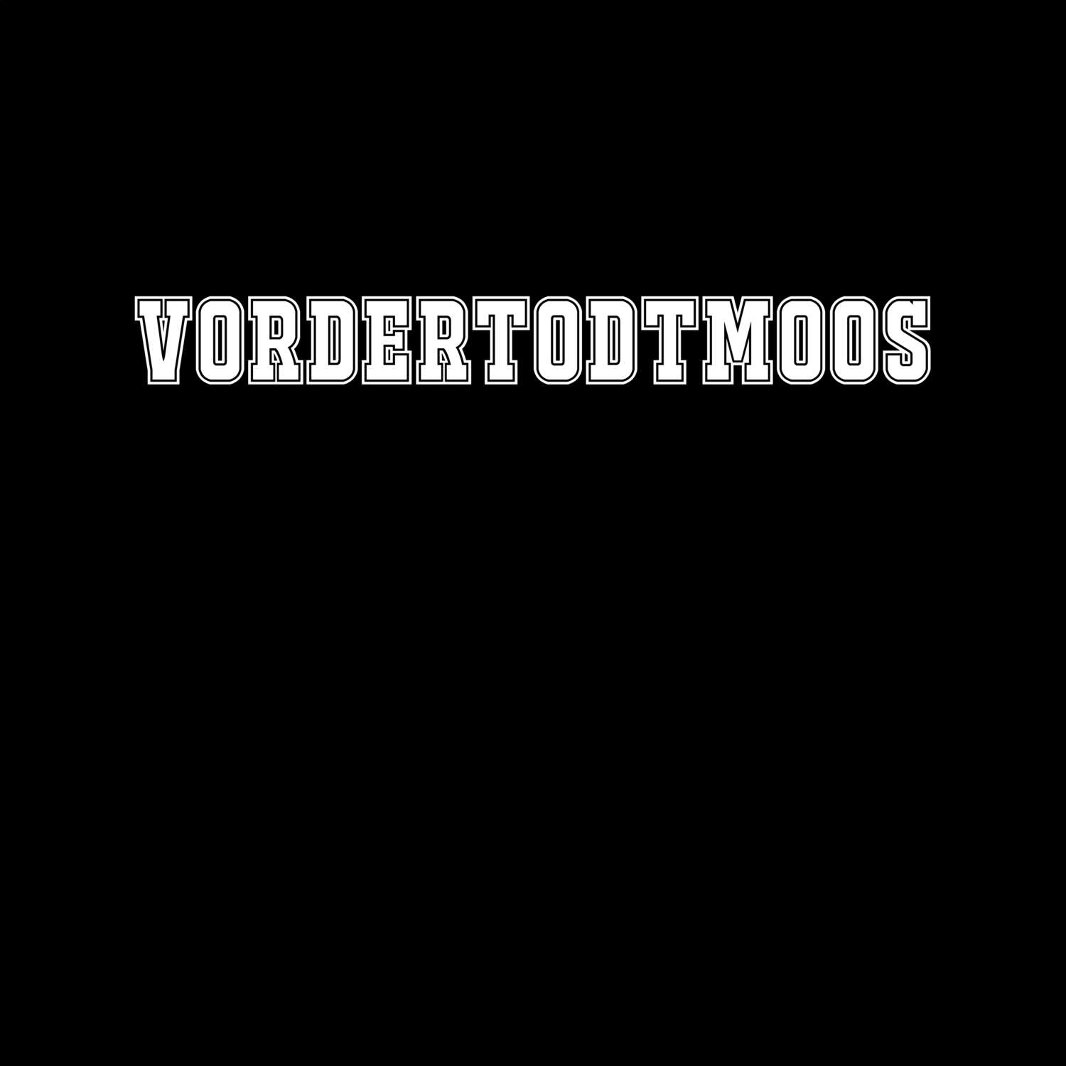 T-Shirt »Classic« für den Ort »Vordertodtmoos«