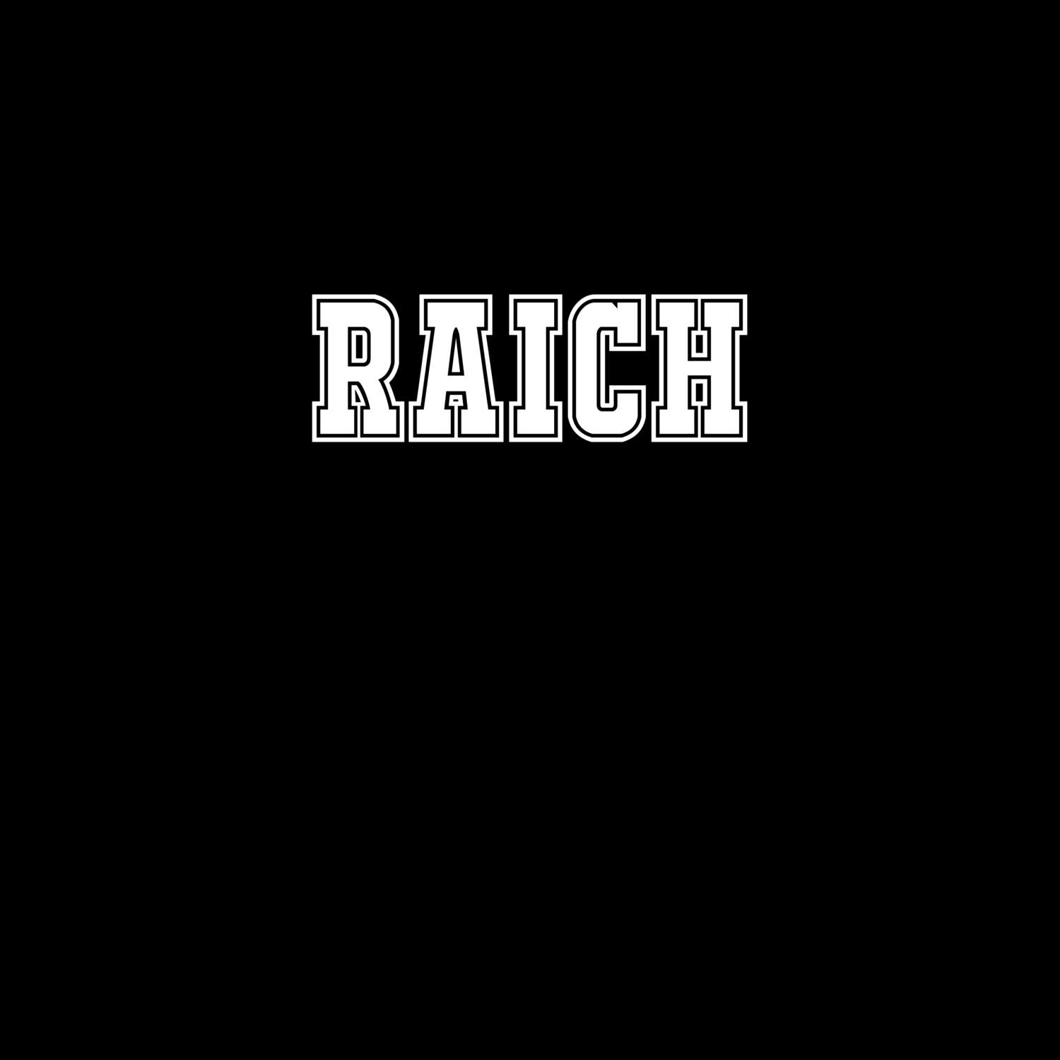Raich T-Shirt »Classic«