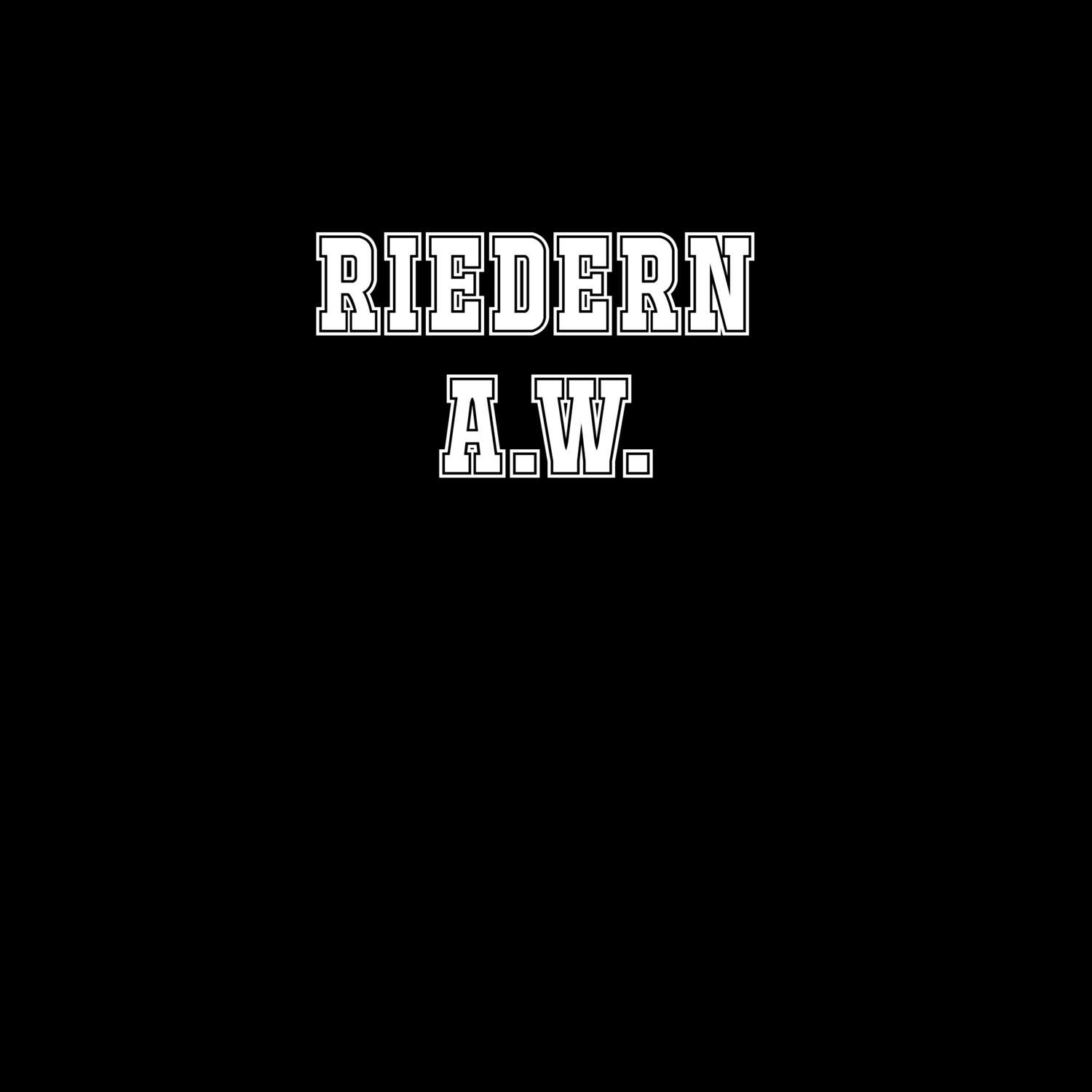 Riedern a.W. T-Shirt »Classic«