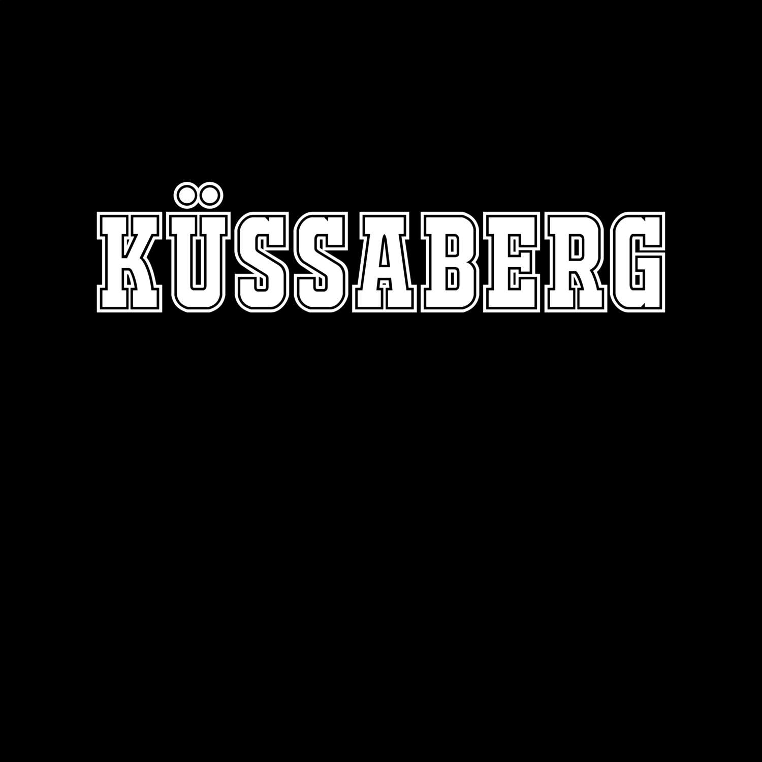 Küssaberg T-Shirt »Classic«